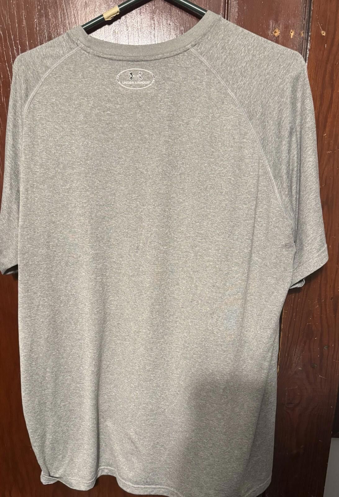 Under Armour Rutgers Scarlet Knights Under Armour T-Shirt Men's XL Gray Size ONE SIZE - 2 Thumbnail