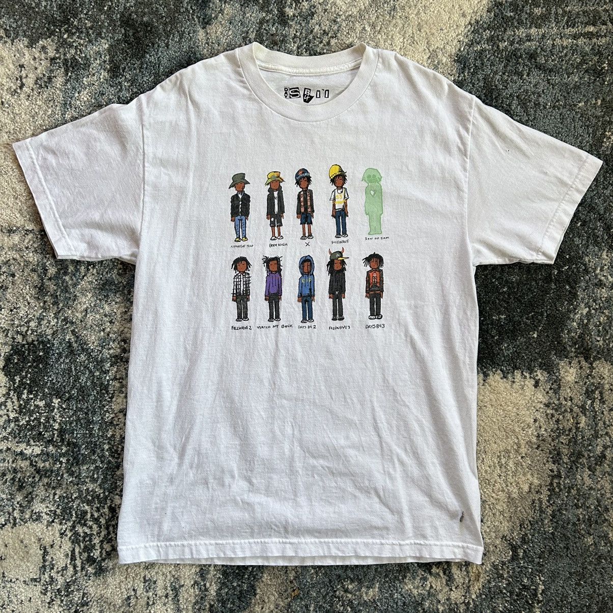 Kodone × Lyrical Lemonade 2019 LUCKi ECK$ DAYS B4 iii DiSCOGRAPHY TEE Size US L / EU 52-54 / 3 - 2 Thumbnail