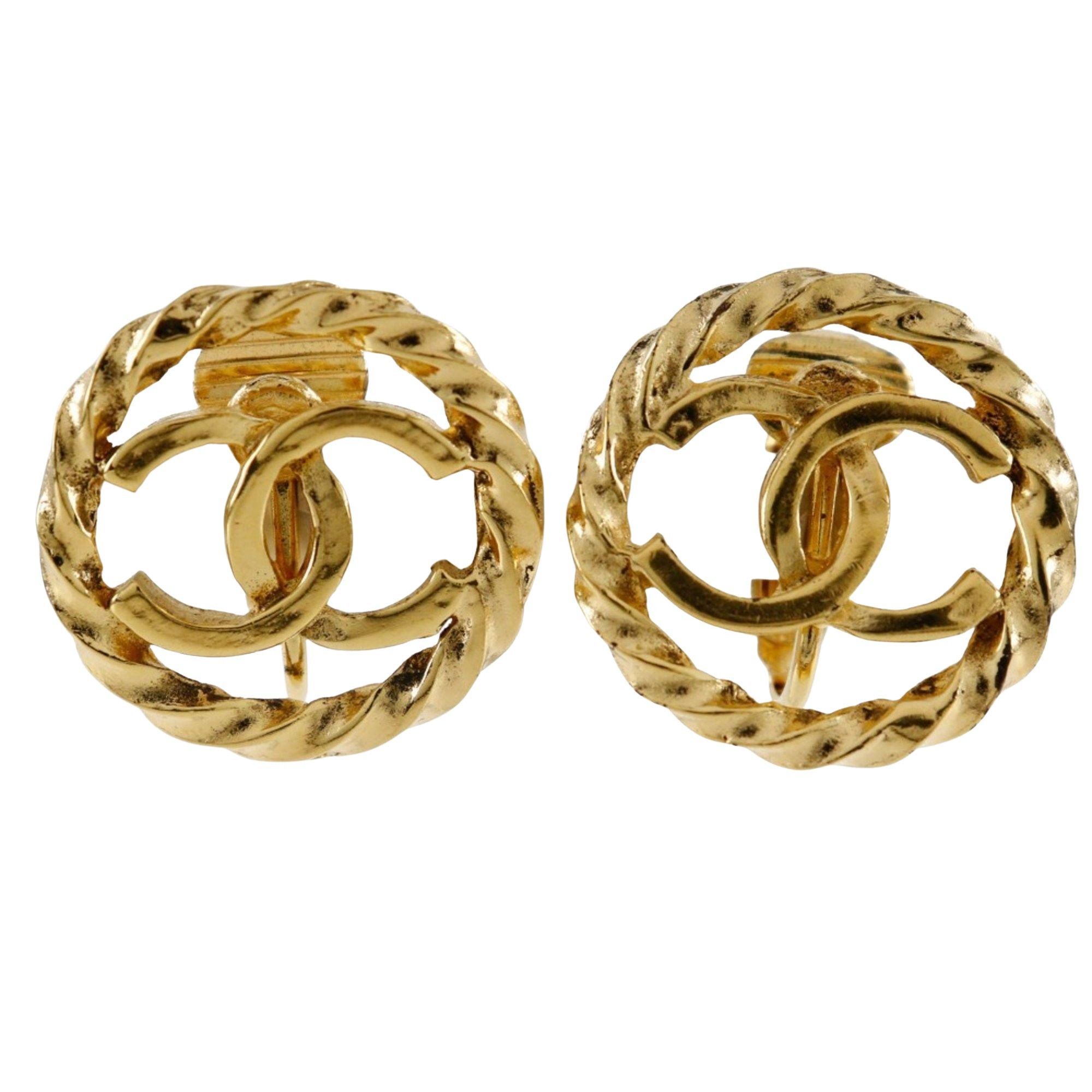 Chanel Chanel Coco Mark earring Size ONE SIZE - 1 Thumbnail