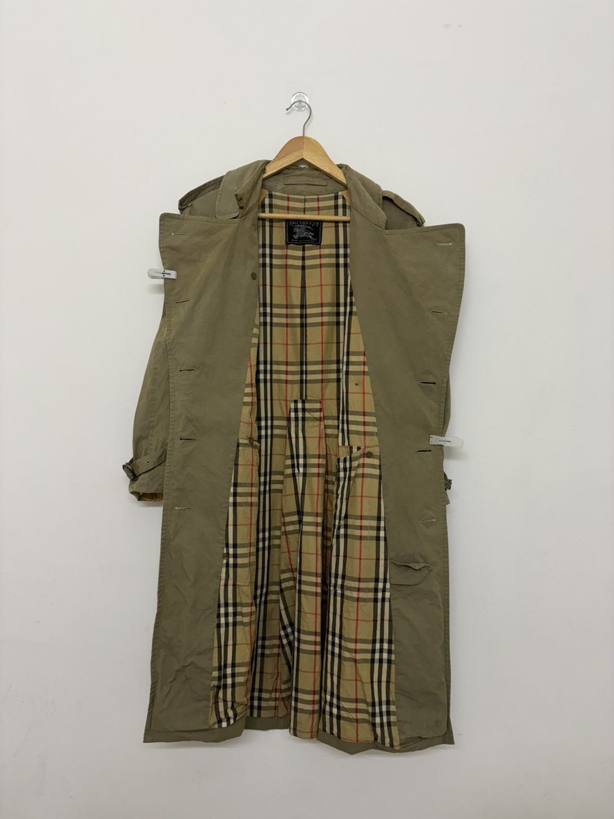 Burberry VINTAGE BURBERRY TRENCH COAT Size US M / EU 48-50 / 2 - 1 Thumbnail