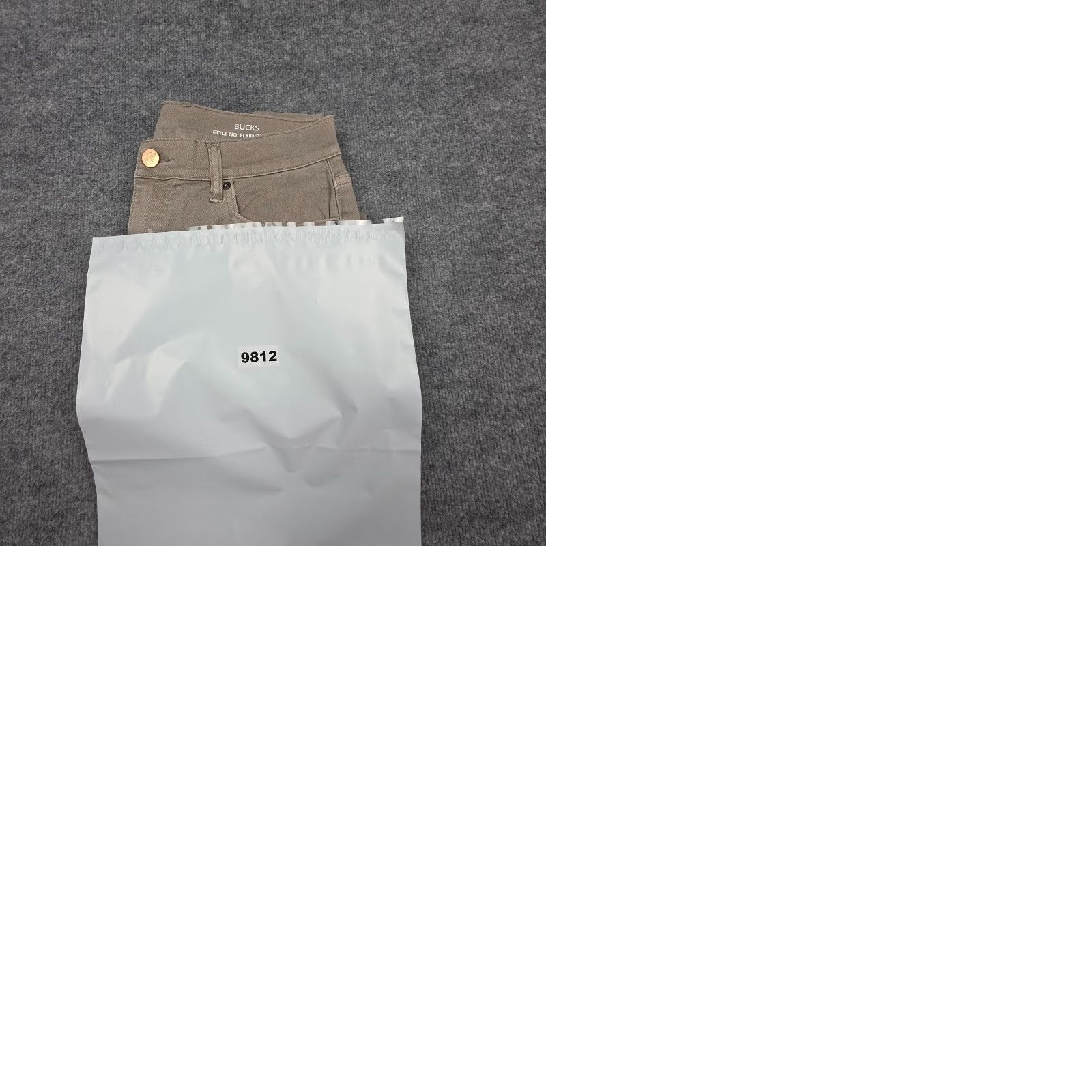 Vintage Mugsy Bucks Casual Mens Chino Pants 30 Regular Beige Comfort Stretch Slim Straight 5-Pocket Size US 30 / EU 46 - 10 Thumbnail