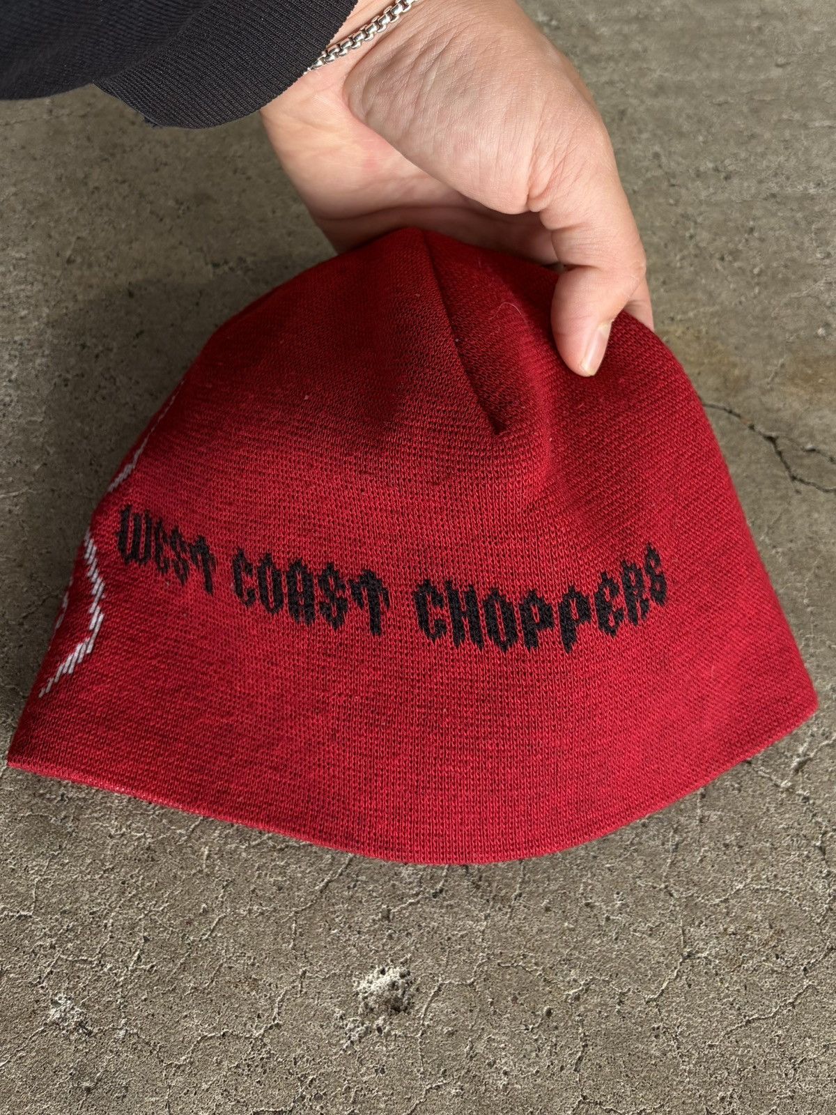 West Coast Choppers Vintage West Coast Choppers Spider Beanie Size ONE SIZE - 3 Thumbnail
