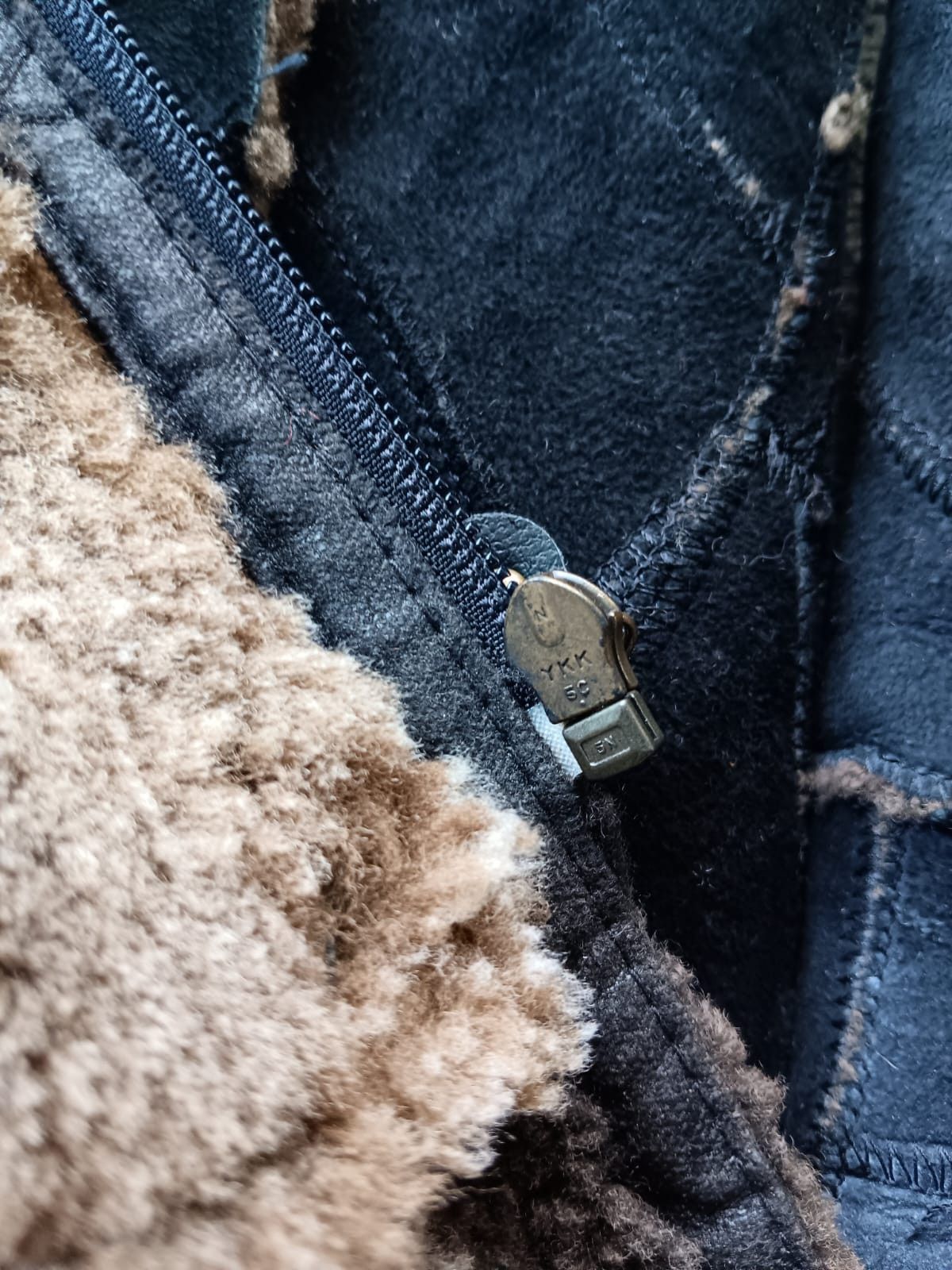 Tornado Mart patchwork sheep skin leather hooded jacket Size US M / EU 48-50 / 2 - 11 Thumbnail
