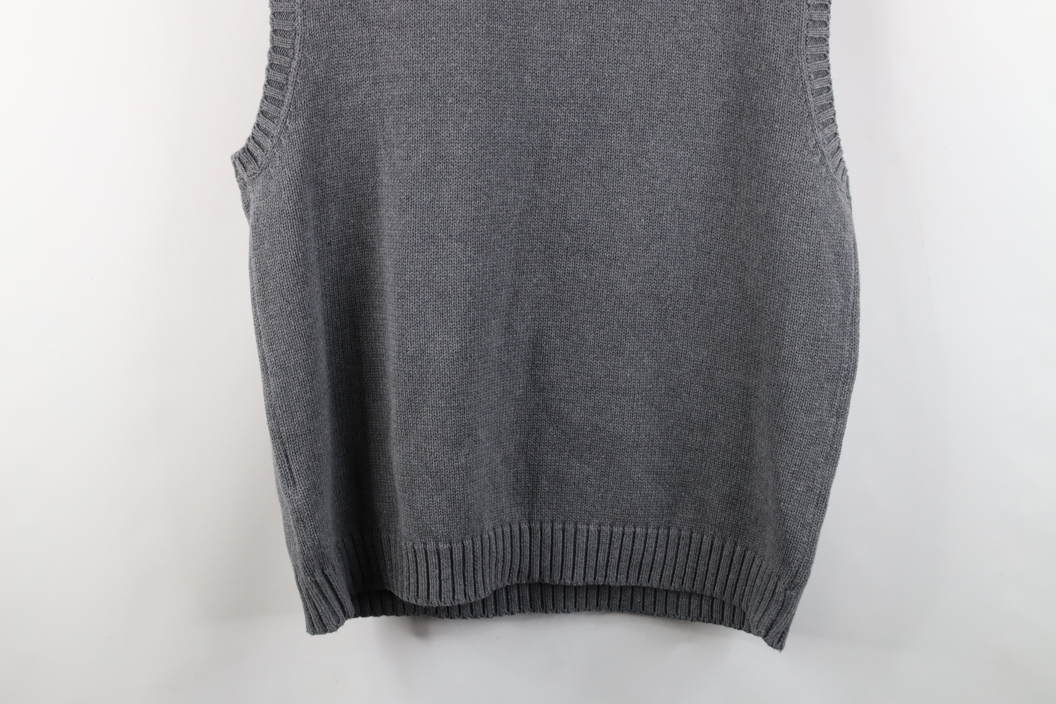 Tommy Hilfiger × Vintage Deadstock Vintage 90s Tommy Hilfiger Crest Knit Sweater Vest Size US XL / EU 56 / 4 - 9 Thumbnail