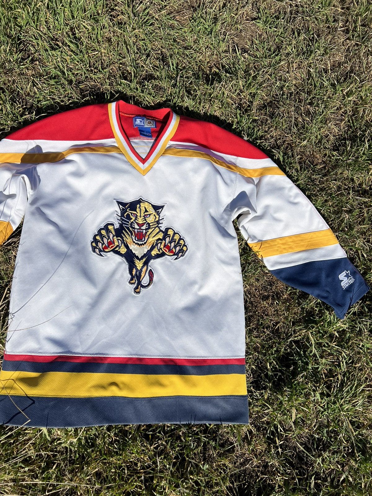 Starter Vintage Starter Florida Panthers Hockey Jersey Size M NHL Size US M / EU 48-50 / 2 - 3 Thumbnail