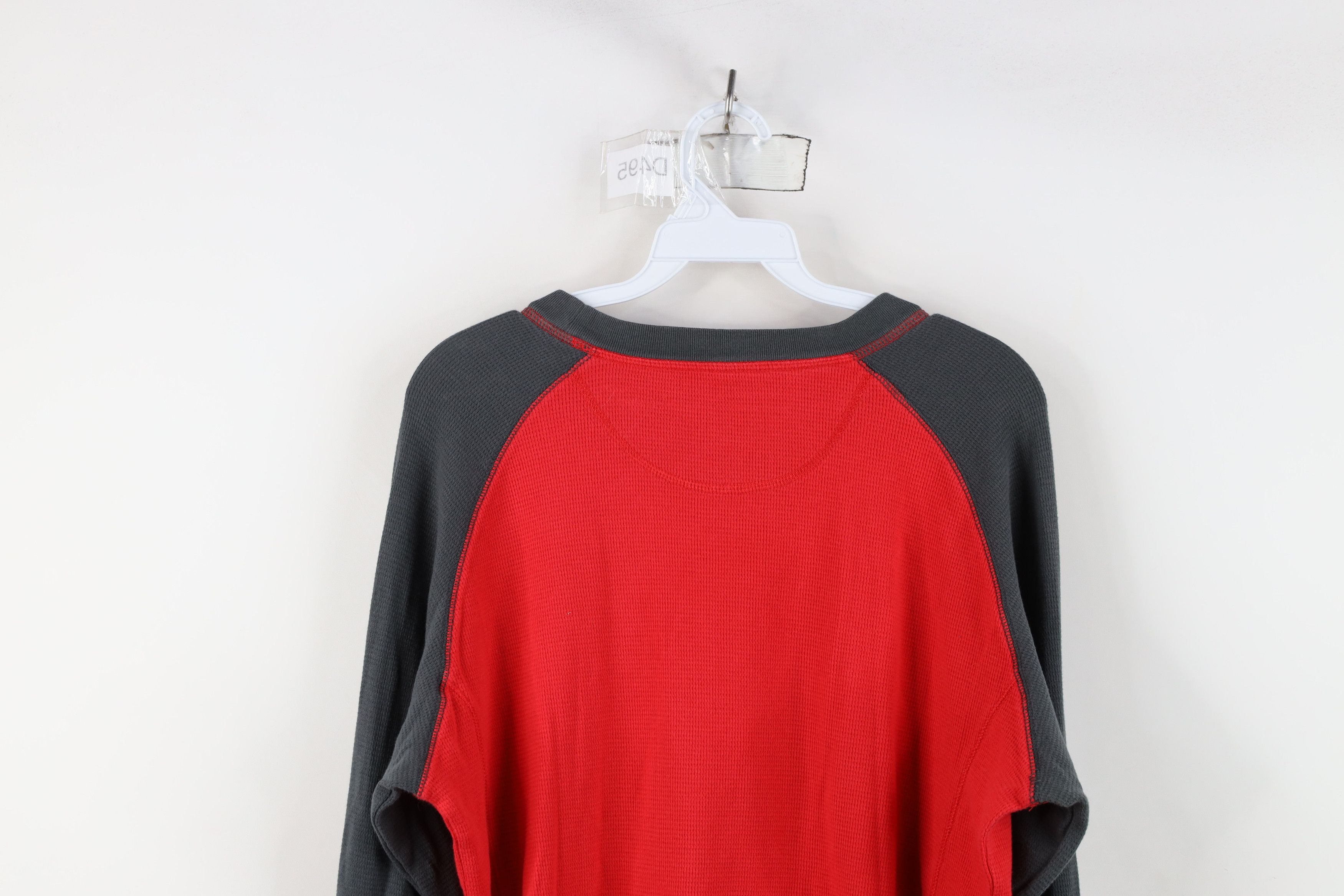 Nike × Vintage Vintage Nike Swoosh Ohio State University Thermal T-Shirt Size US M / EU 48-50 / 2 - 9 Thumbnail