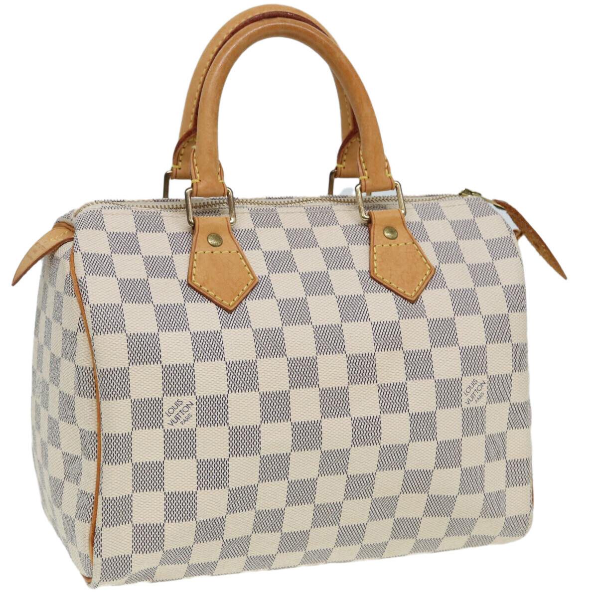 Louis Vuitton LOUIS VUITTON Damier Azur Speedy 25 Hand Bag Size ONE SIZE - 1 Thumbnail