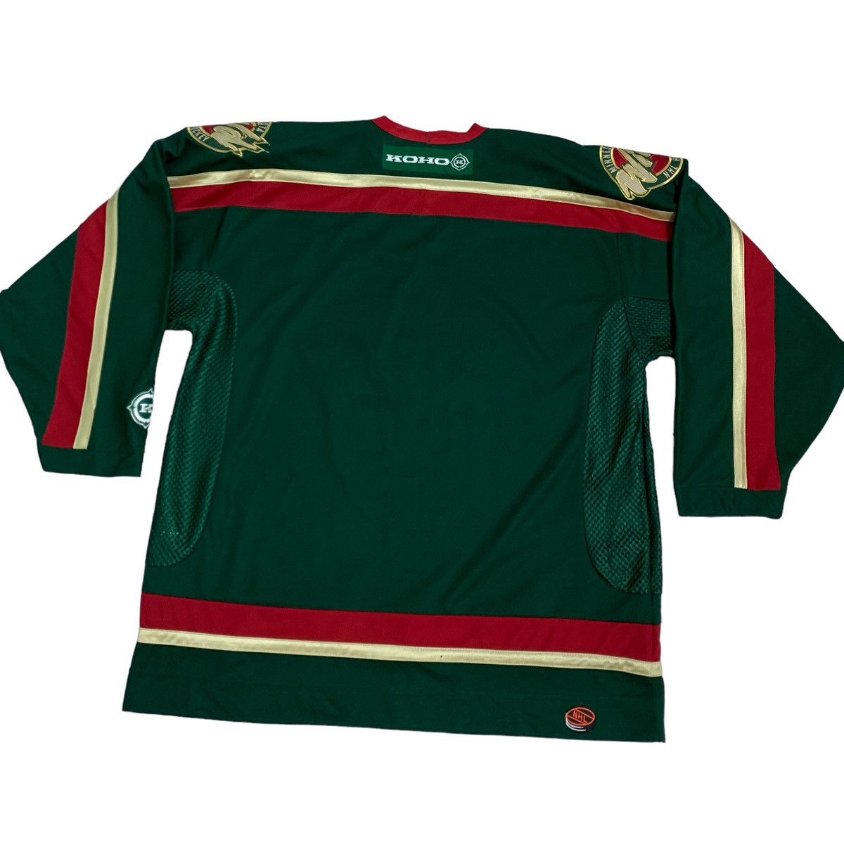 Ccm Vtg Minnesota Will NHL koho Ice Jersey Size US XL / EU 56 / 4 - 2 Thumbnail