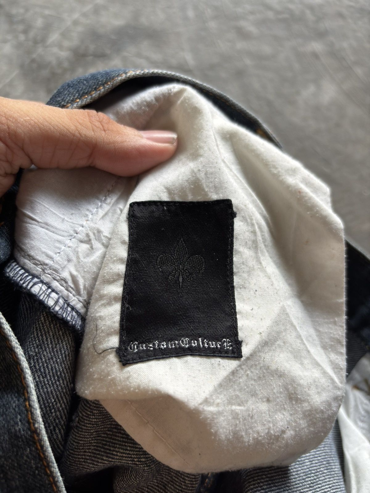 If Six Was Nine CUSTOM CULTURE distressed flare sashiko boro kapital style Size US 30 / EU 46 - 6 Thumbnail