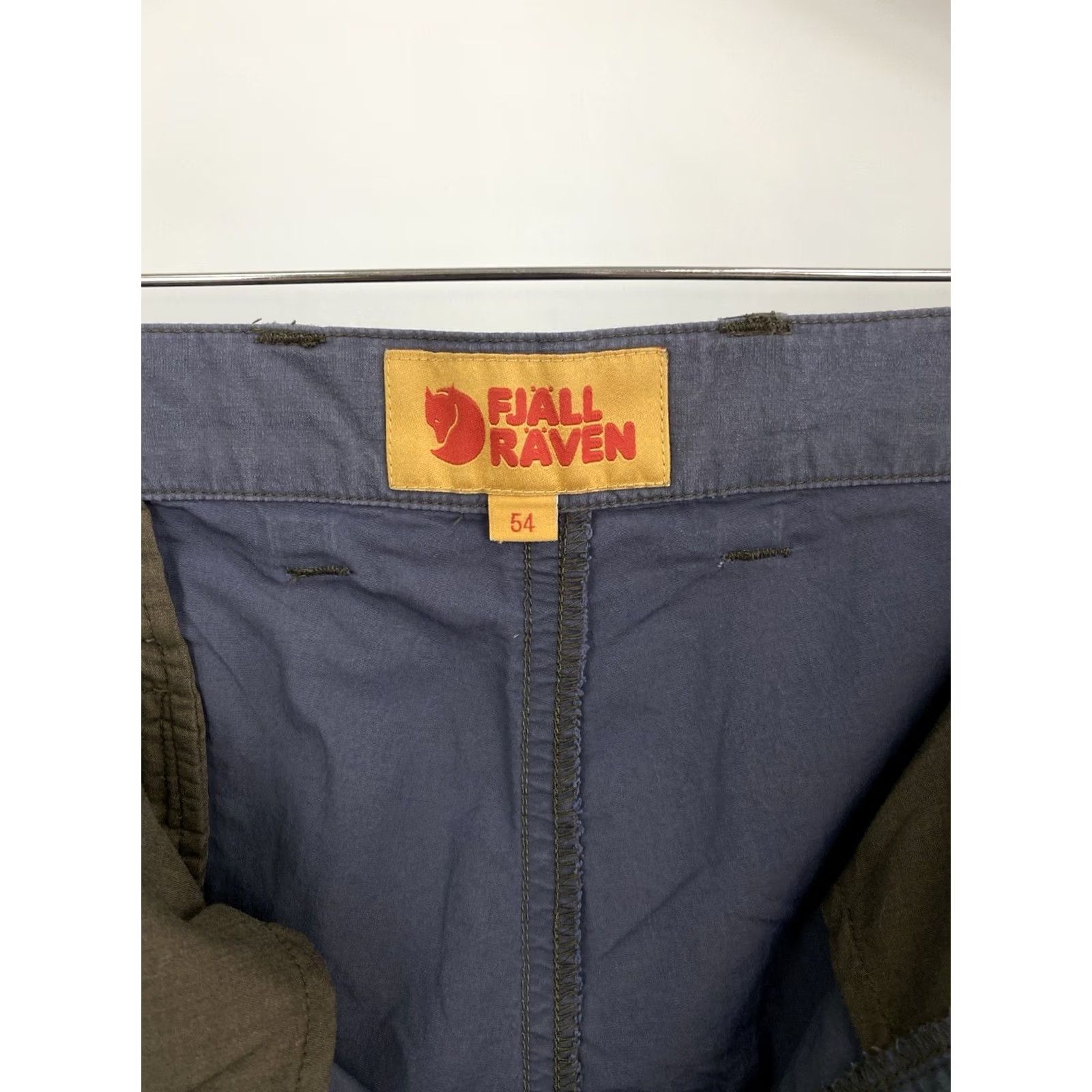 Vintage VINTAGE Fjallraven nylon cargo trekking outdoor pants Men L blue 90s cargo pants blue Mens Size US 33 - 7 Thumbnail