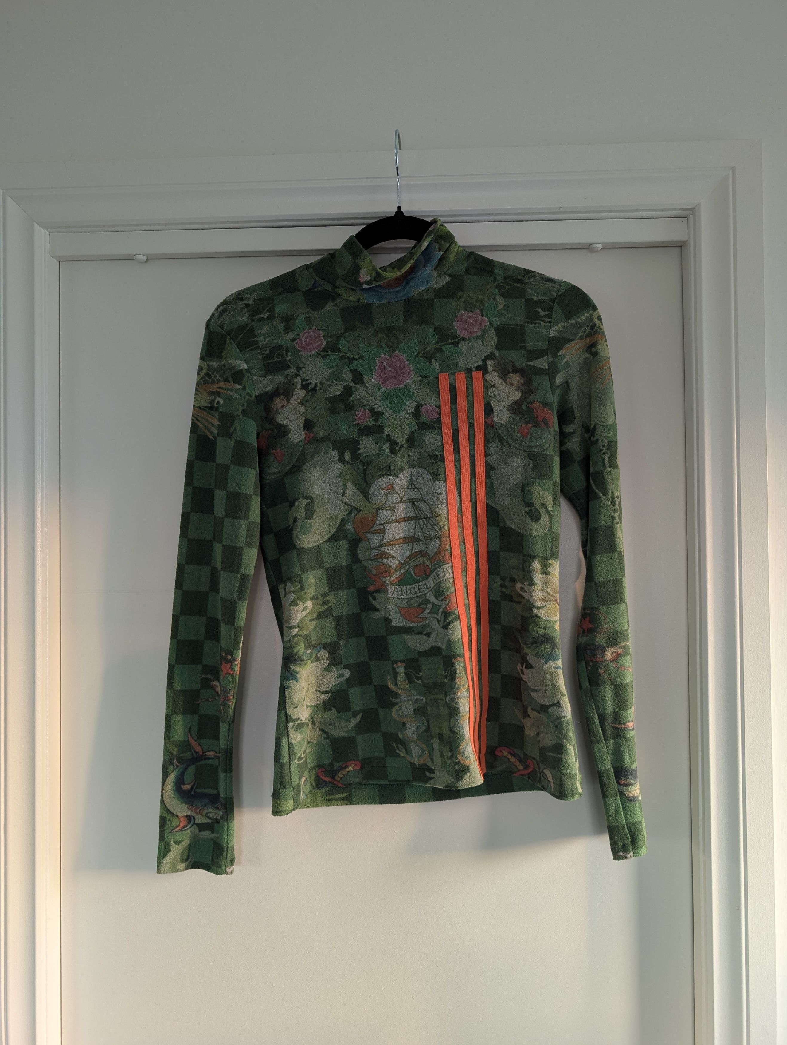 Adidas × Y-3 × Yohji Yamamoto FW03 RUNWAY Y-3 TATTOO GRID MESH LONGSLEEVE Size US S / EU 44-46 / 1 - 3 Thumbnail