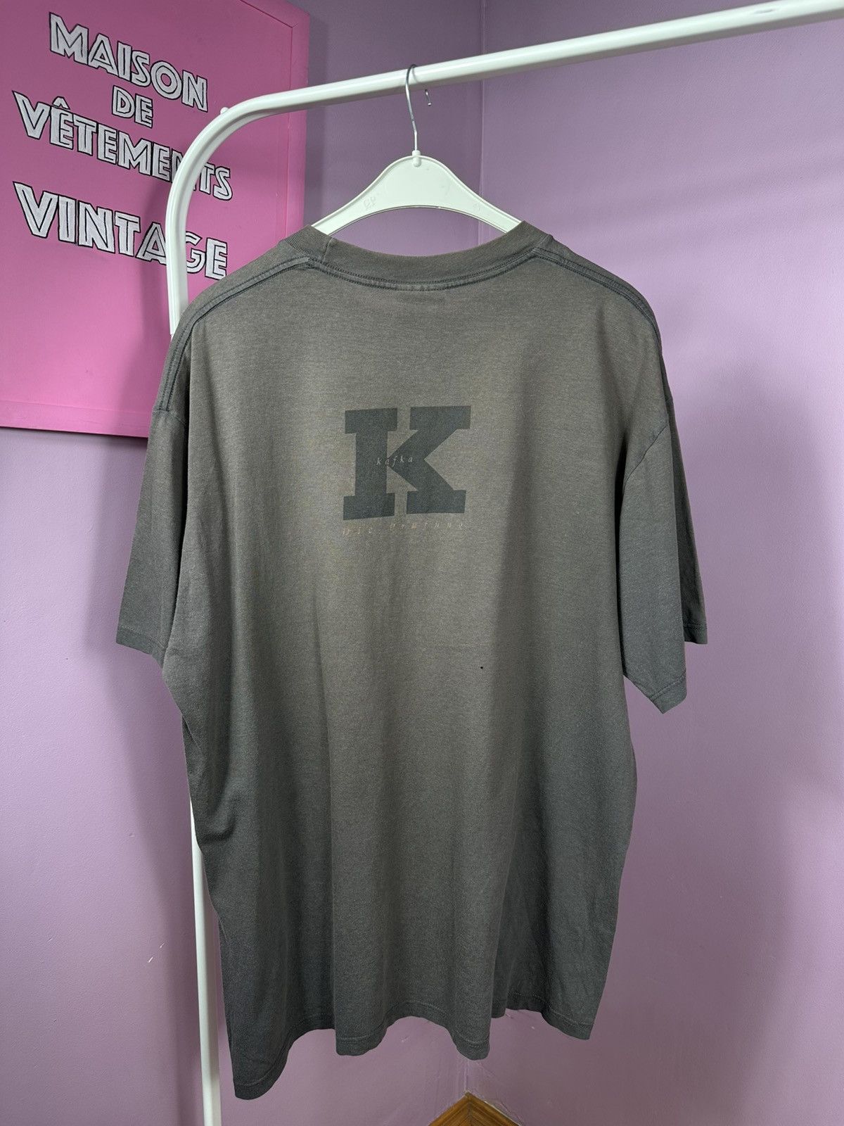 Other Parole Di Cotone Vintage Franz Kafka Die Prufung Art T-Shirt Size US L / EU 52-54 / 3 - 14 Thumbnail
