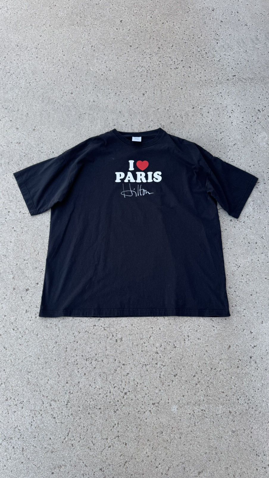 Vetements I Love Paris Hilton Tee