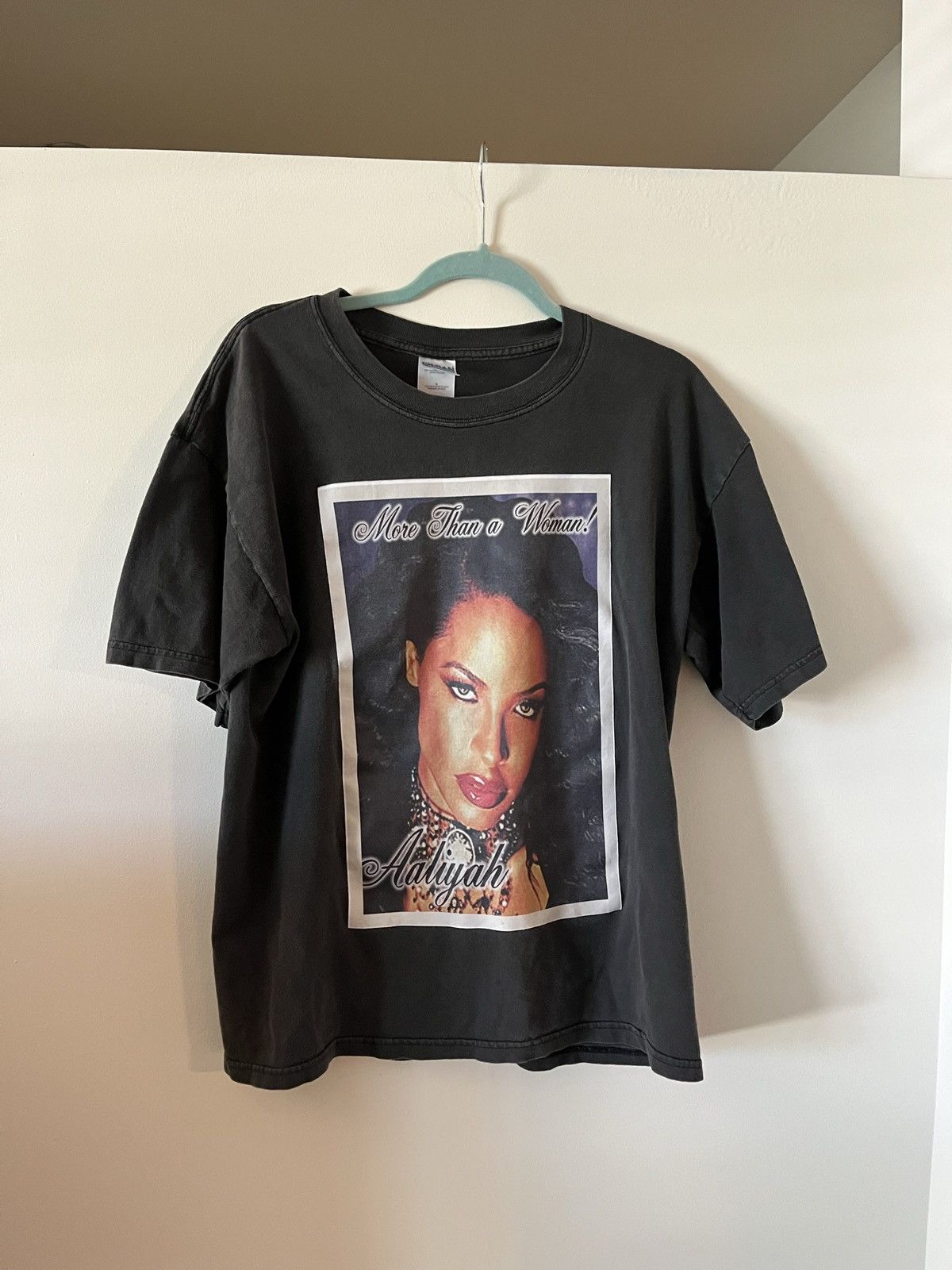 Band Tees × Vintage Vintage Aaliyah Tee Size US L / EU 52-54 / 3 - 2 Thumbnail