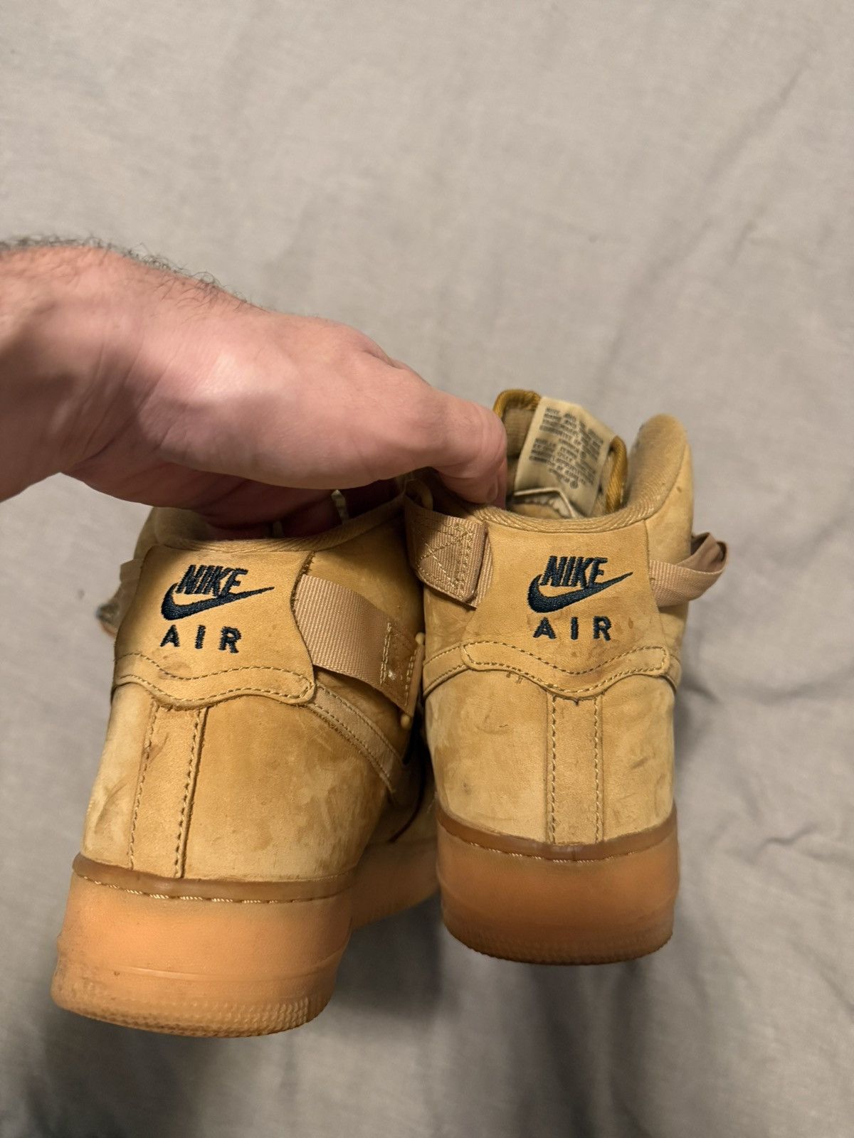 Nike Nike AF1 wheat highs Size US 9.5 / EU 42-43 - 5 Thumbnail