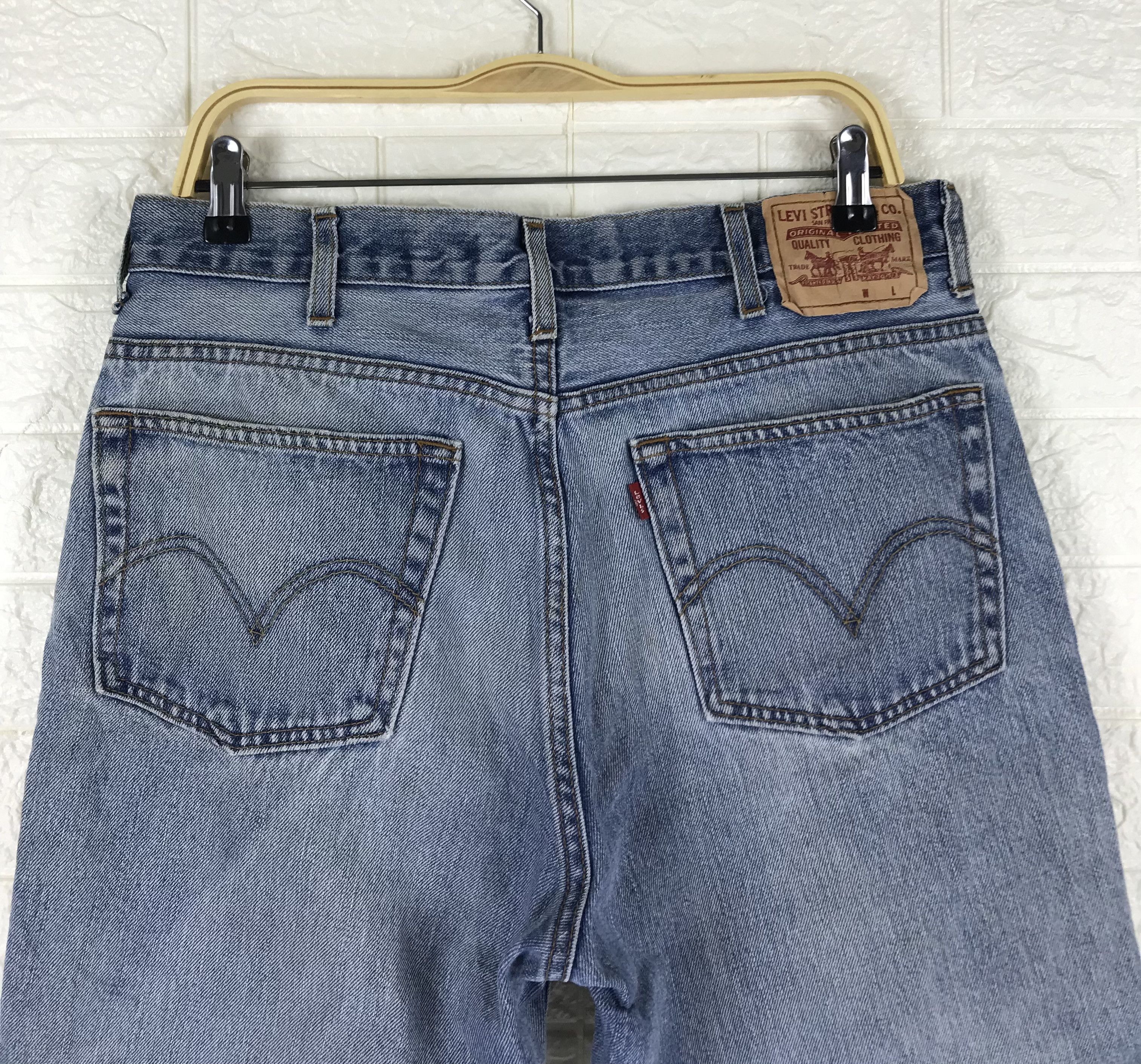 Levi's Vintage Levi's 511 Slim Fit Jeans Faded Blue Denim Size US 34 / EU 50 - 6 Thumbnail