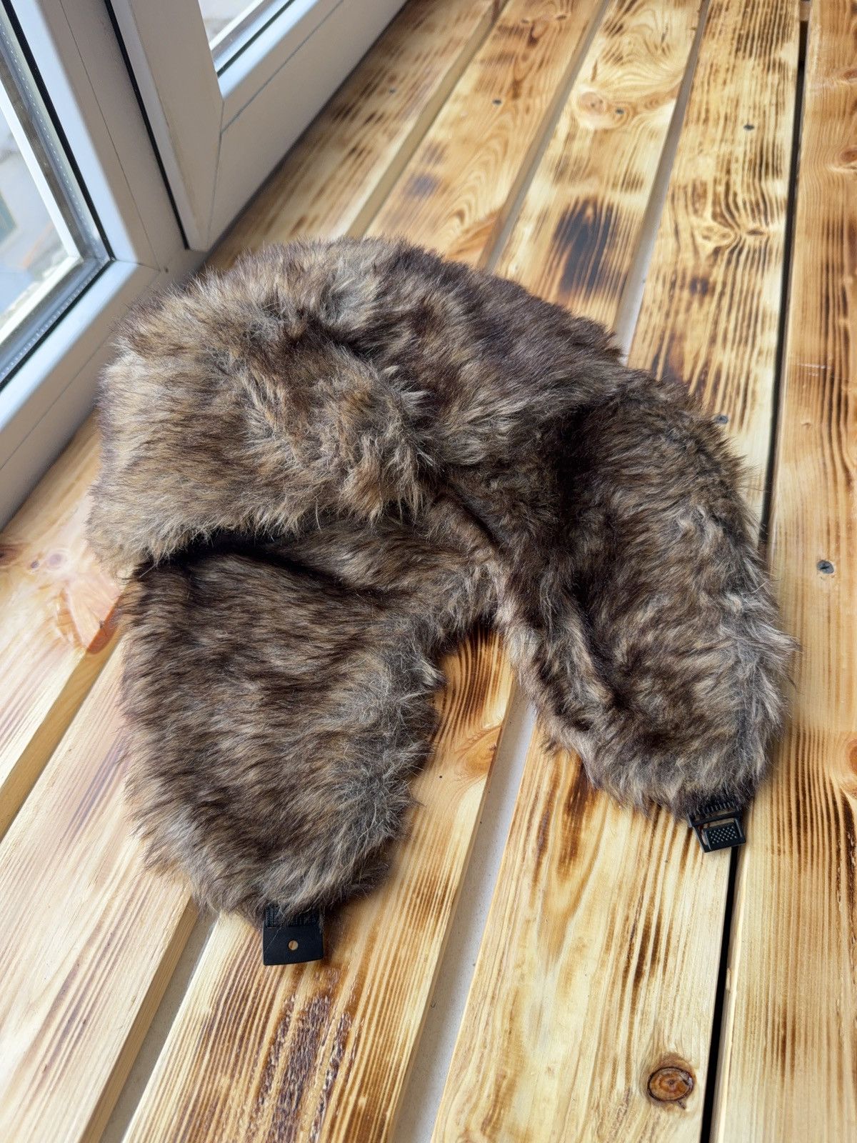 Le Grande Bleu (L.G.B.) Vintage Y2K Fuzzy Fur Ushanka Hat if six was nine LGB Style Size ONE SIZE - 1 Thumbnail
