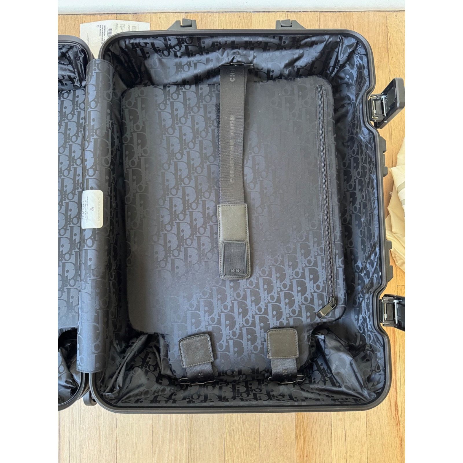 Dior Dior Rimowa 4-Wheel Cabin Suitcase Aluminium Black Size ONE SIZE - 22 Thumbnail