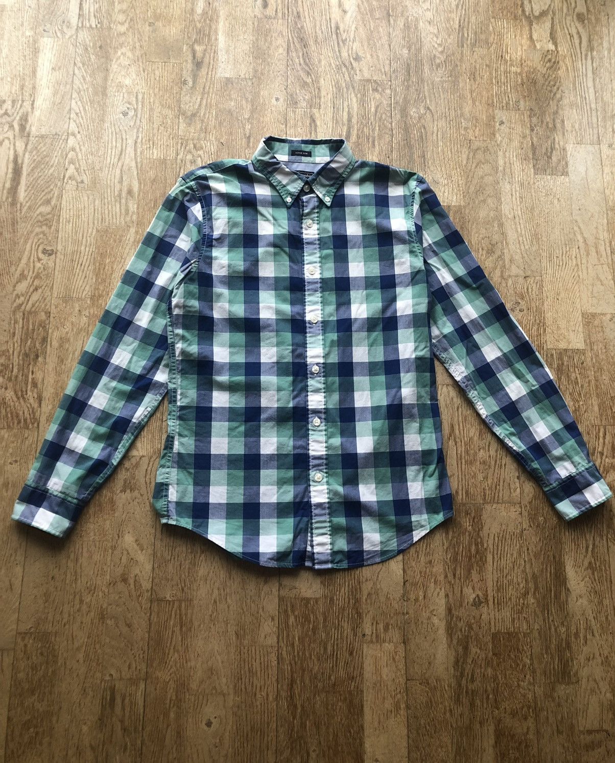 Abercrombie & Fitch ABERCROMBIE & FITCH VINTAGE BUTTON UP SHIRT