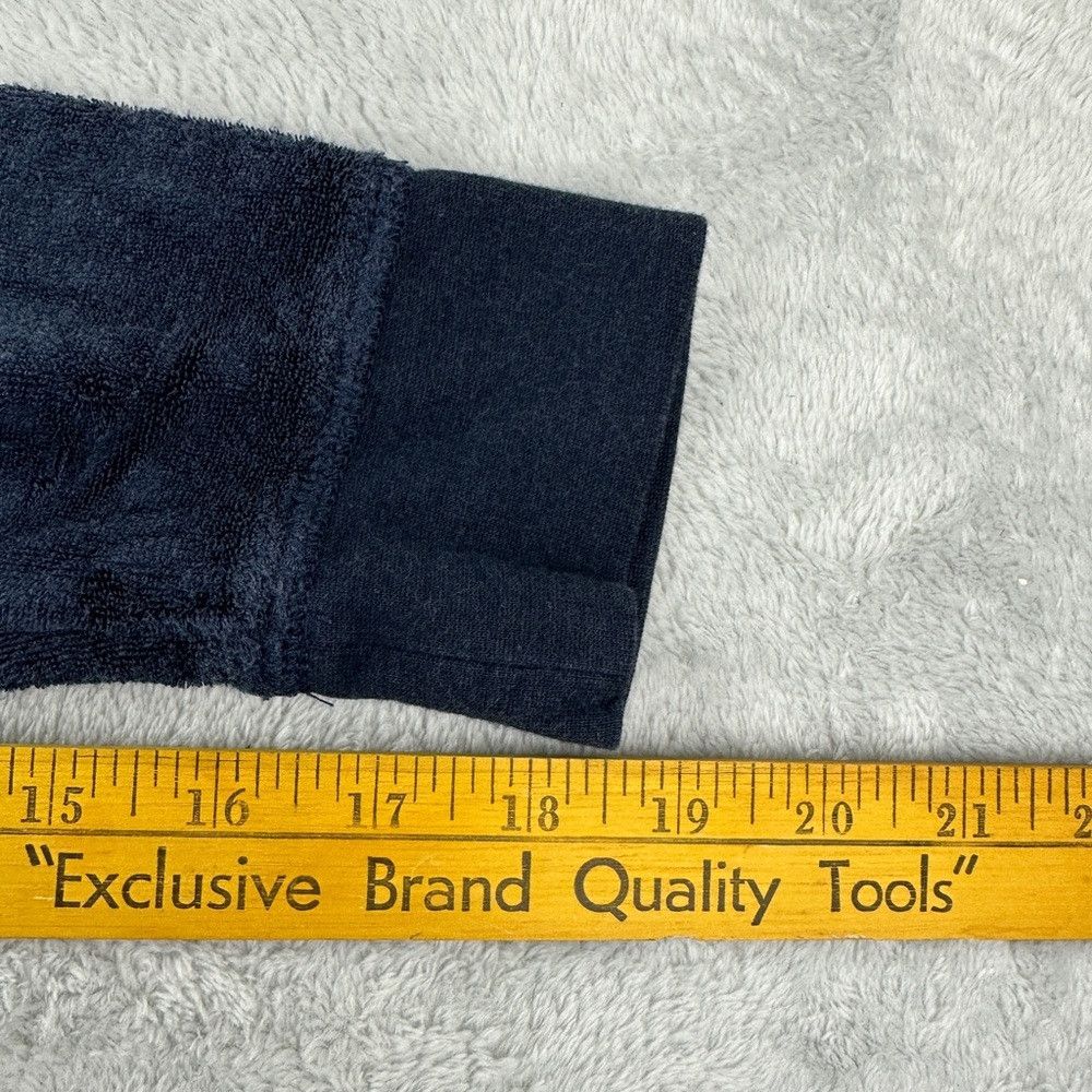 Juicy Couture Juicy Couture Navy Blue Velour Zip Up Hoodie Women’s Size M Size M / US 6-8 / IT 42-44 - 7 Thumbnail