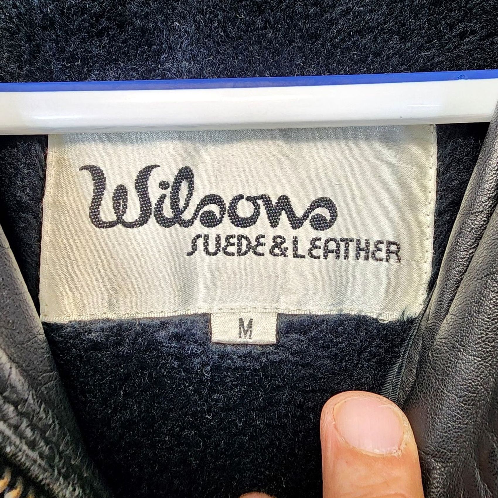 Vintage VINTAGE Wilsons Womens Leather Jacket Black Medium Fleece Lined Biker Moto 80s Size M / US 6-8 / IT 42-44 - 3 Thumbnail