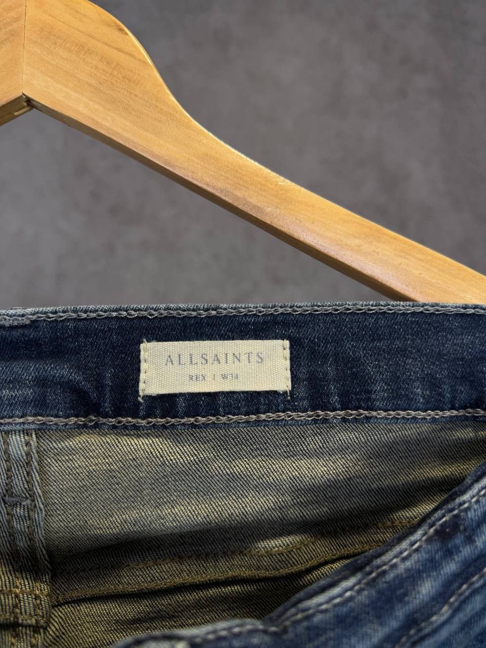 Allsaints Allsaints REX designer jeans Size US 32 / EU 48 - 3 Thumbnail