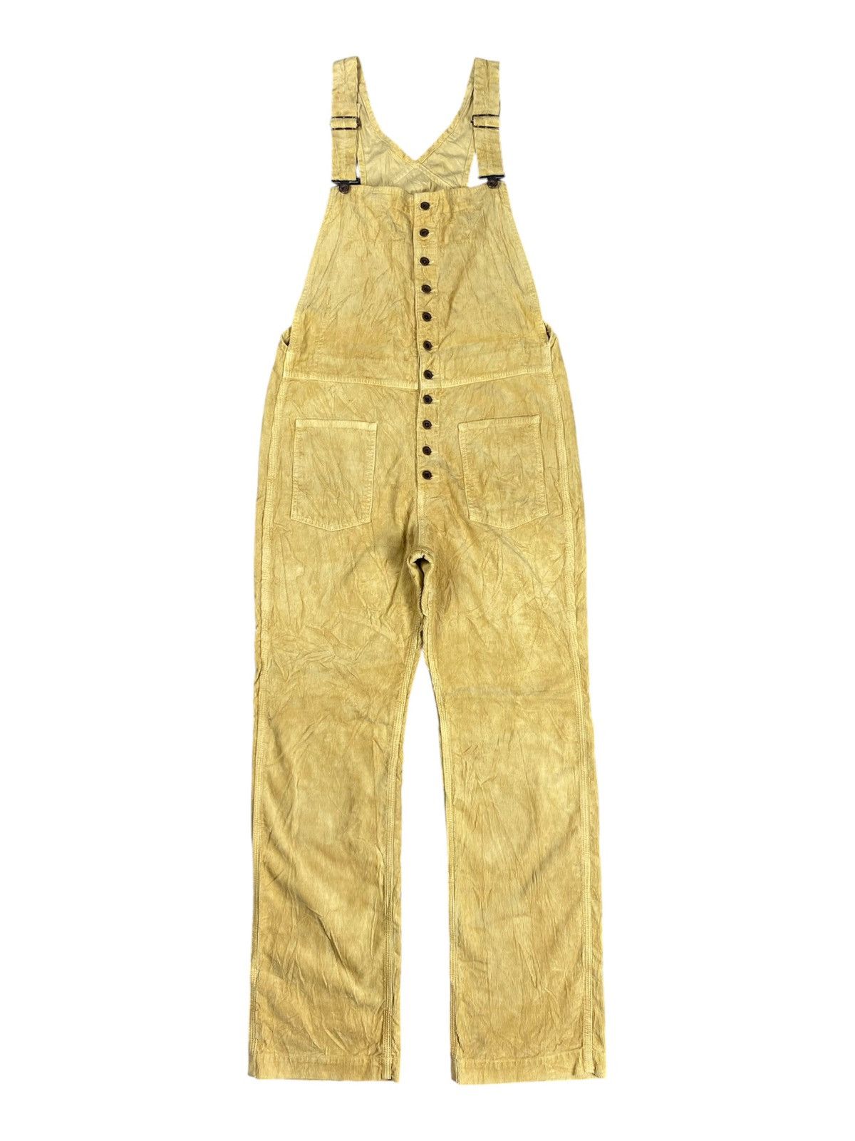 Kapital Corduroy Fabric Overalls