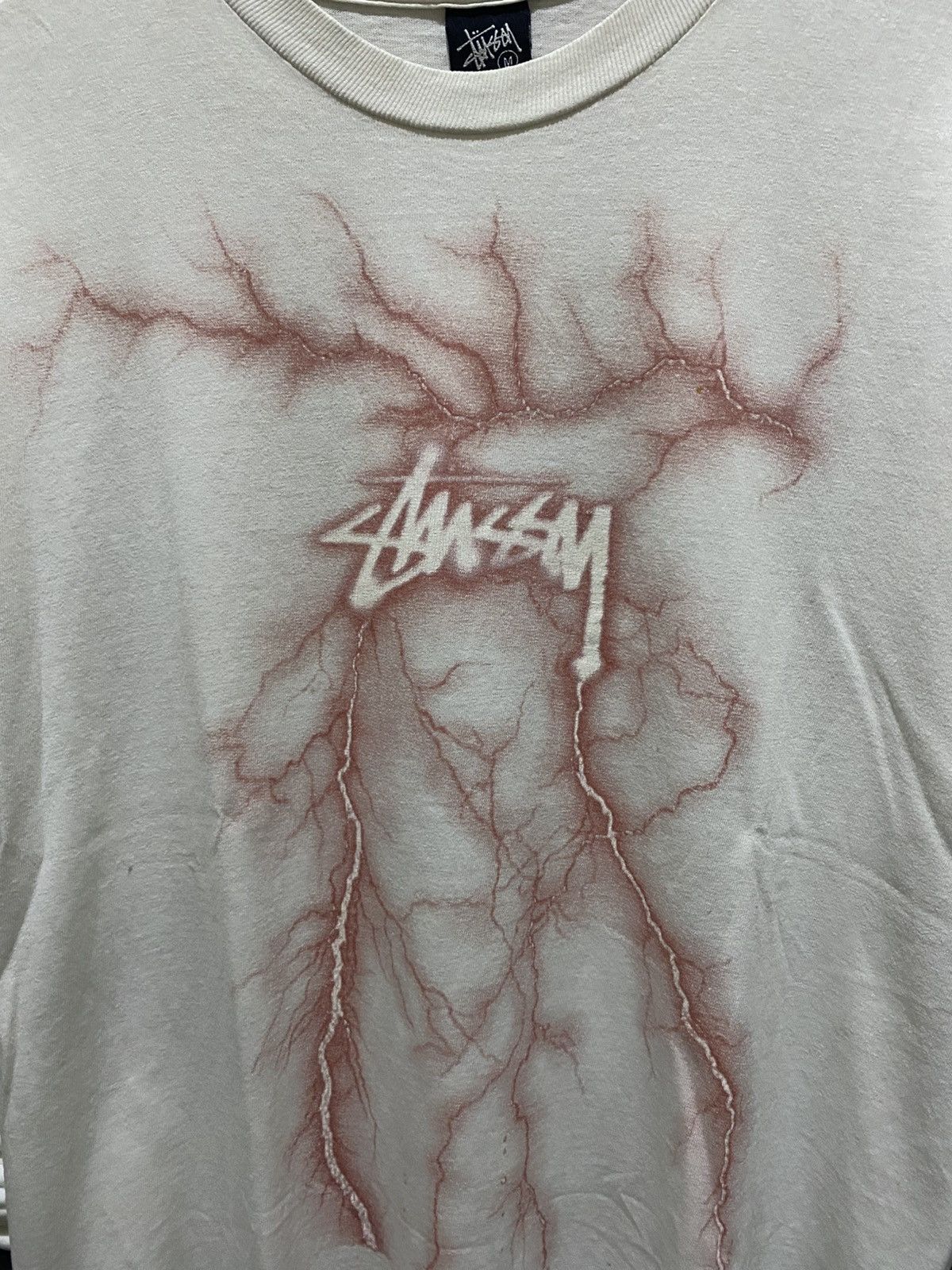 Stussy × Vintage Vintage Y2k Stussy Lightning Size US L / EU 52-54 / 3 - 2 Thumbnail