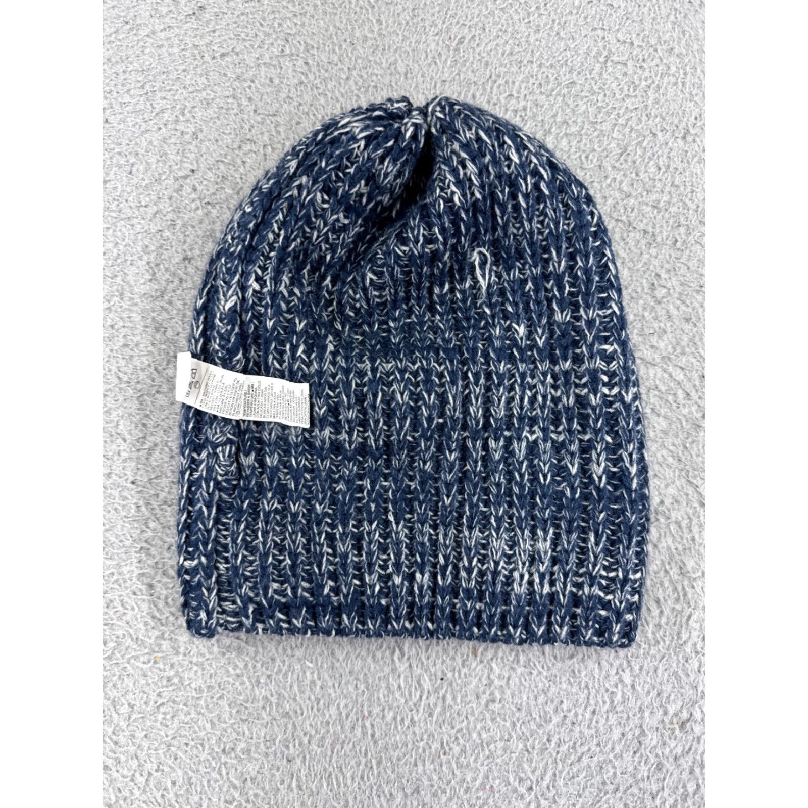 Old Navy Old Navy Beanie Toque Womens One Size Blue Knit 100% Acrylic Winter Snow Warm Size ONE SIZE - 3 Thumbnail