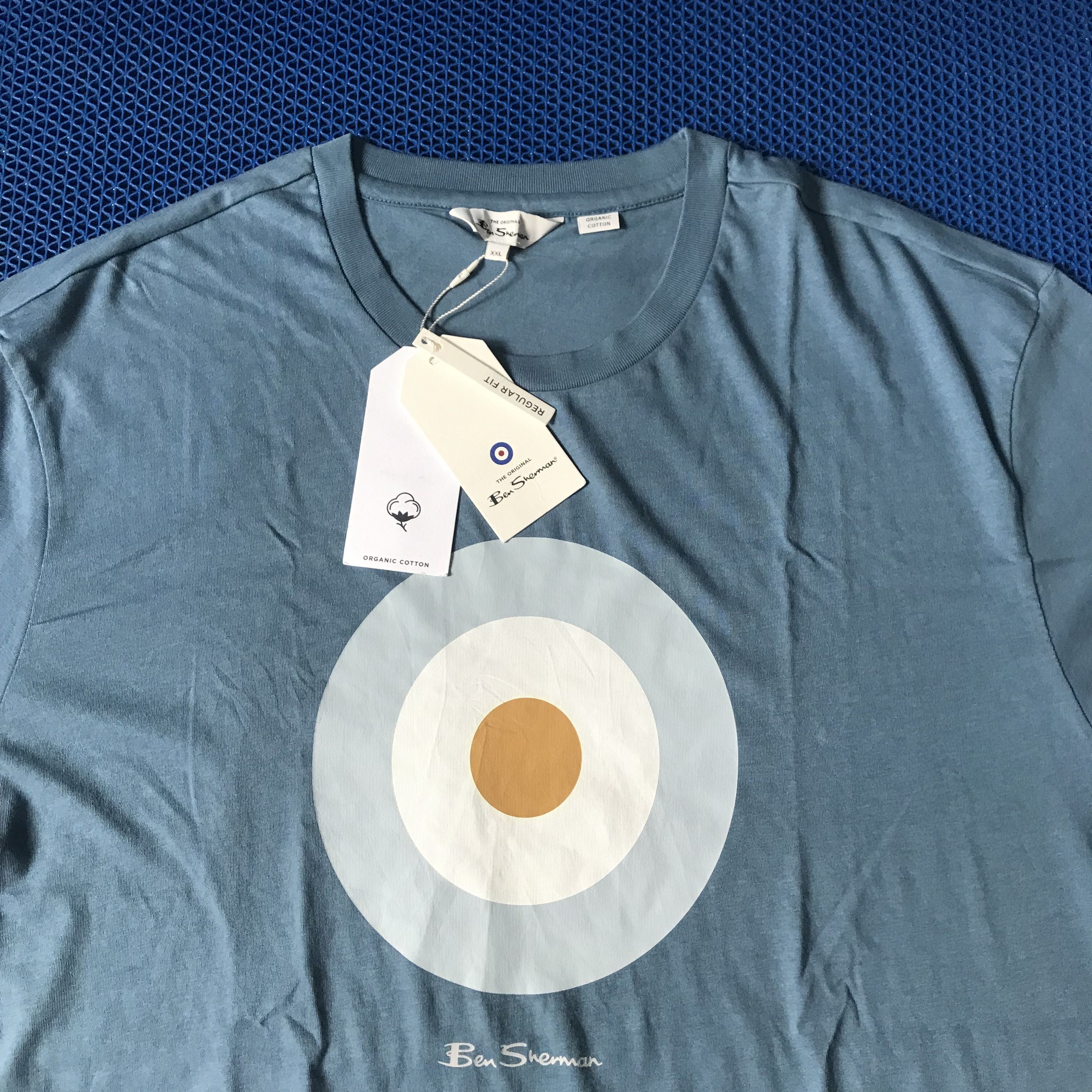 Ben Sherman × Hysteric Glamour Ben Sherman mods Target Blue Shadow T-Shirt new XXL Size US XXL / EU 58 / 5 - 16 Thumbnail