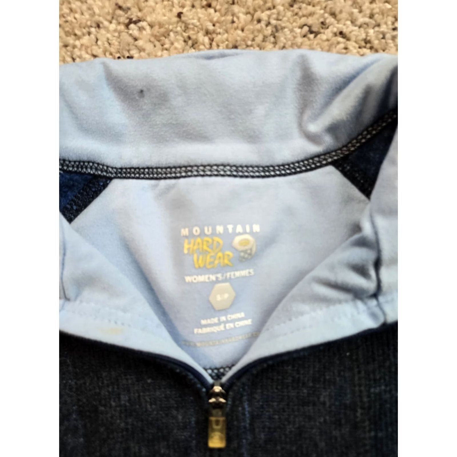 Mountain Hardwear Mountain Hardwear Sarafin Jacket Womens Small Blue Full Zip Wool Blend Short Sleeve Long Sleeve Regular Pockets Autumn Winter Fall Vintage No Size S / US 4 / IT 40 - 5 Thumbnail