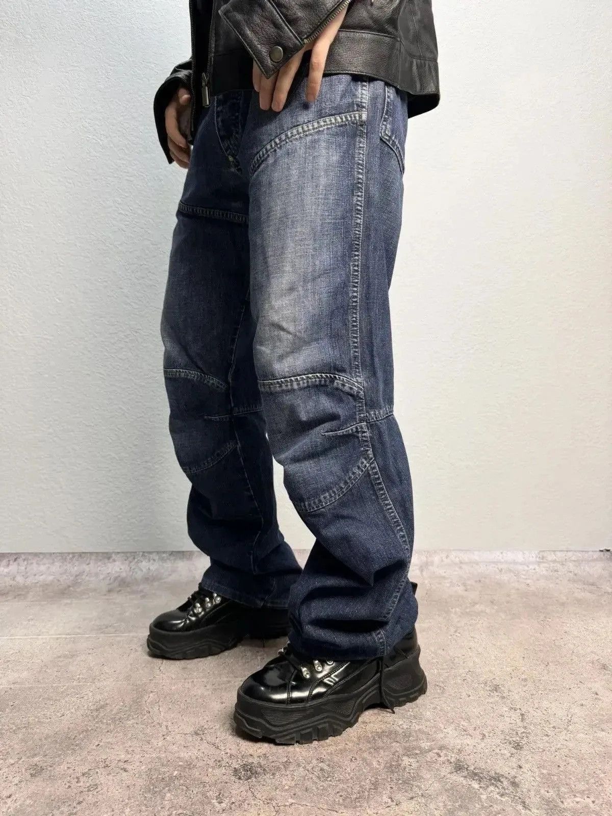 Vintage Junya Watanabe Style G Star raw Bondage Cargo Pans Size US 32 / EU 48 - 9 Thumbnail