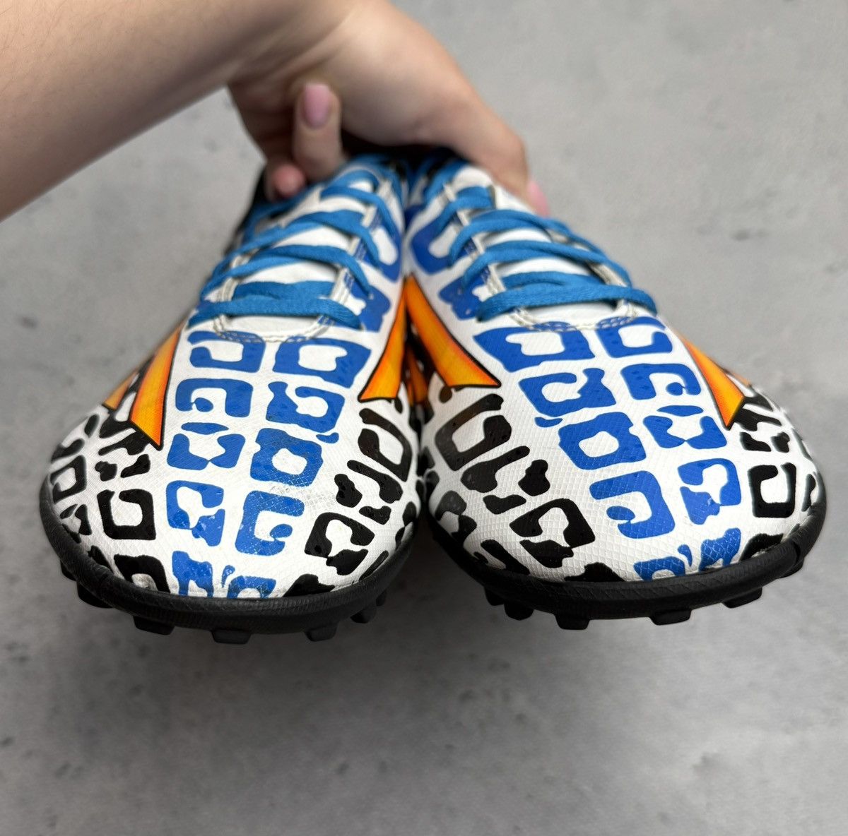 Adidas Rare Adidas F5 Messi TF Turf Soccer Shoes Cleats Vintage y2k Size US 12.5 / EU 45-46 - 4 Thumbnail