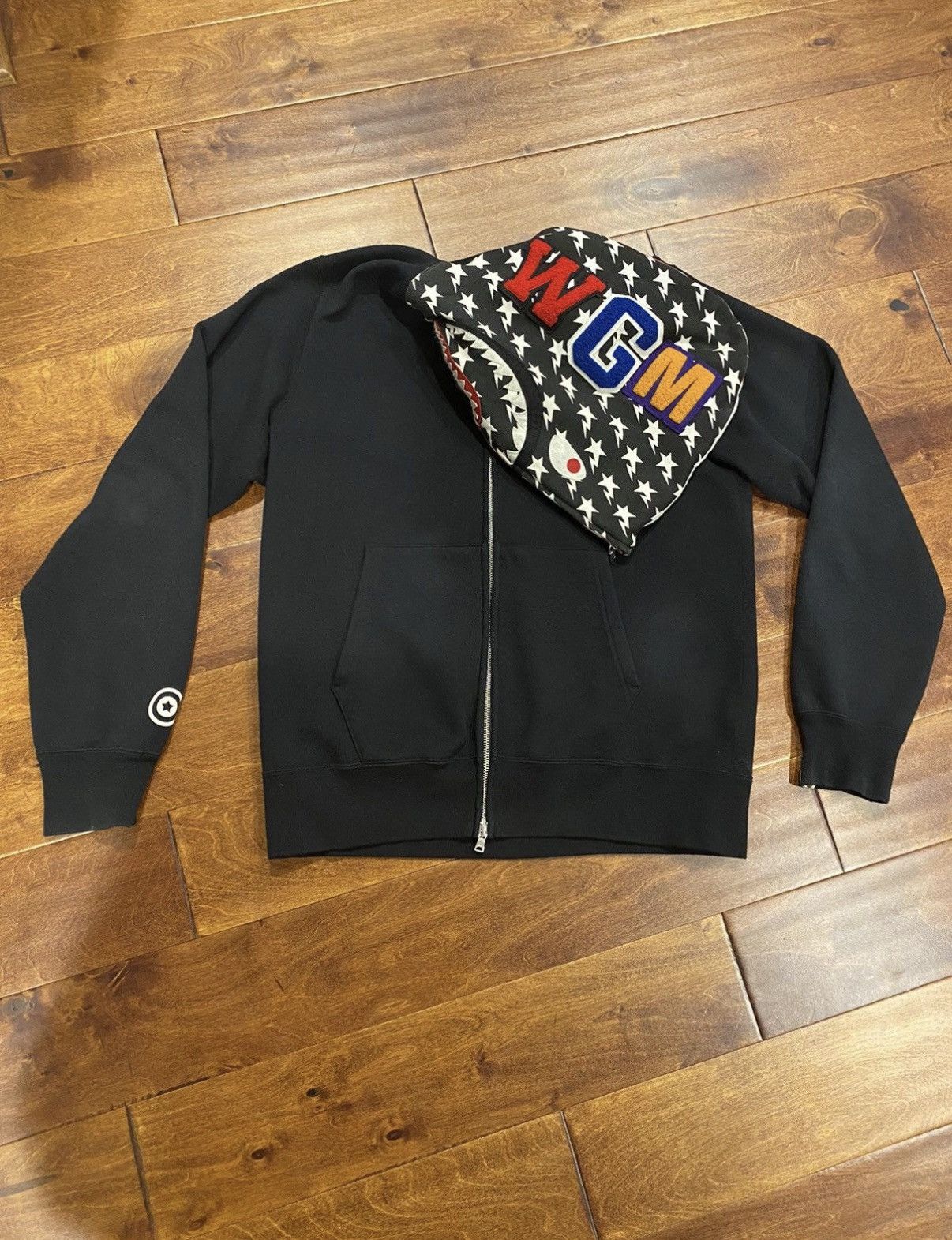 Bape Bape USA flag shark hoodie Size US XL / EU 56 / 4 - 1 Thumbnail
