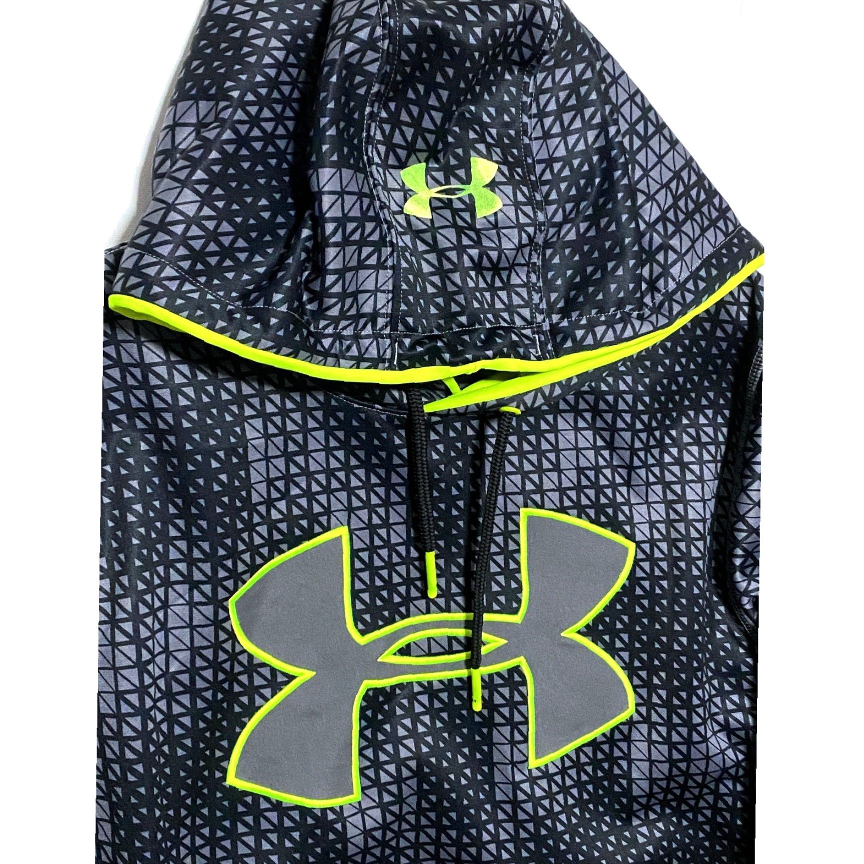 Under Armour Under Armour Storm Loose Hoodie Sweatshirt Mens S Geometric Neon Athleisure Hoodie Sweatshirt Mens S Geometric Neon Outdoors Size US S / EU 44-46 / 1 - 2 Thumbnail