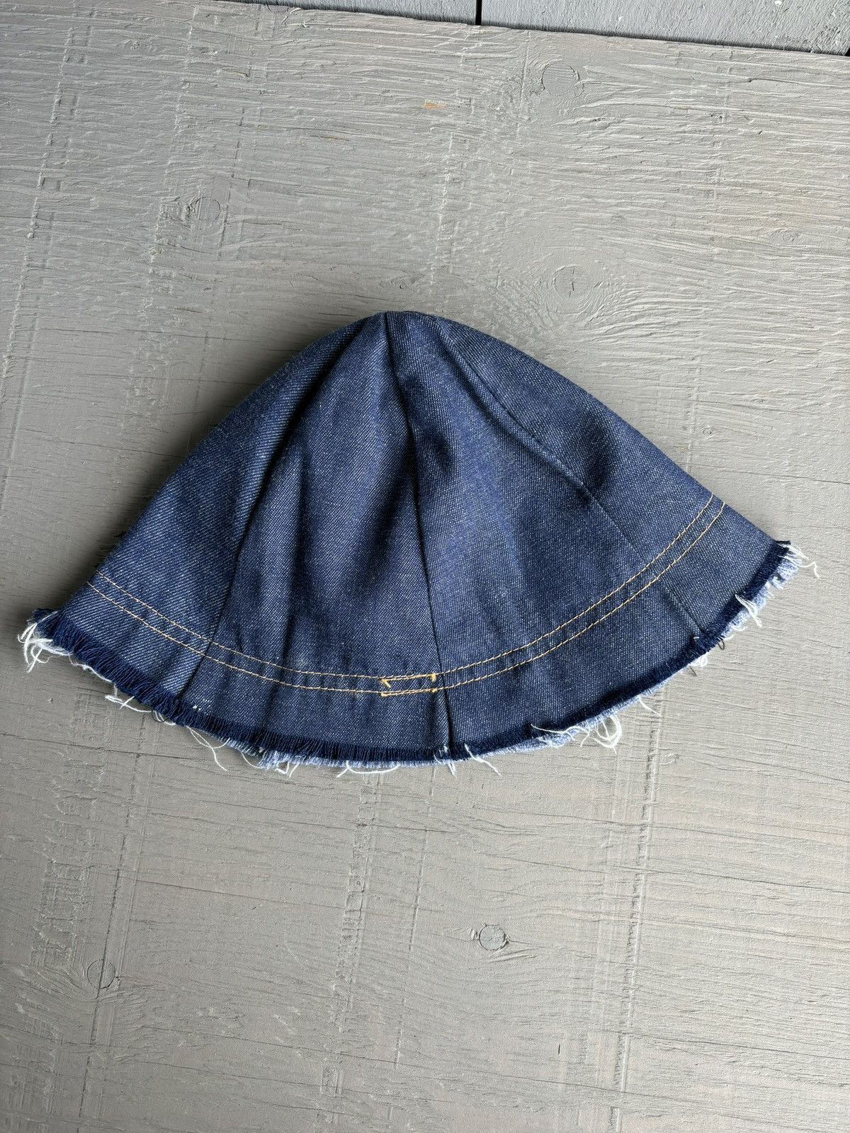 Levi's 1970s Levi's Crusher Hat Vintage Orange Tab Bucket Hat Size ONE SIZE - 9 Thumbnail
