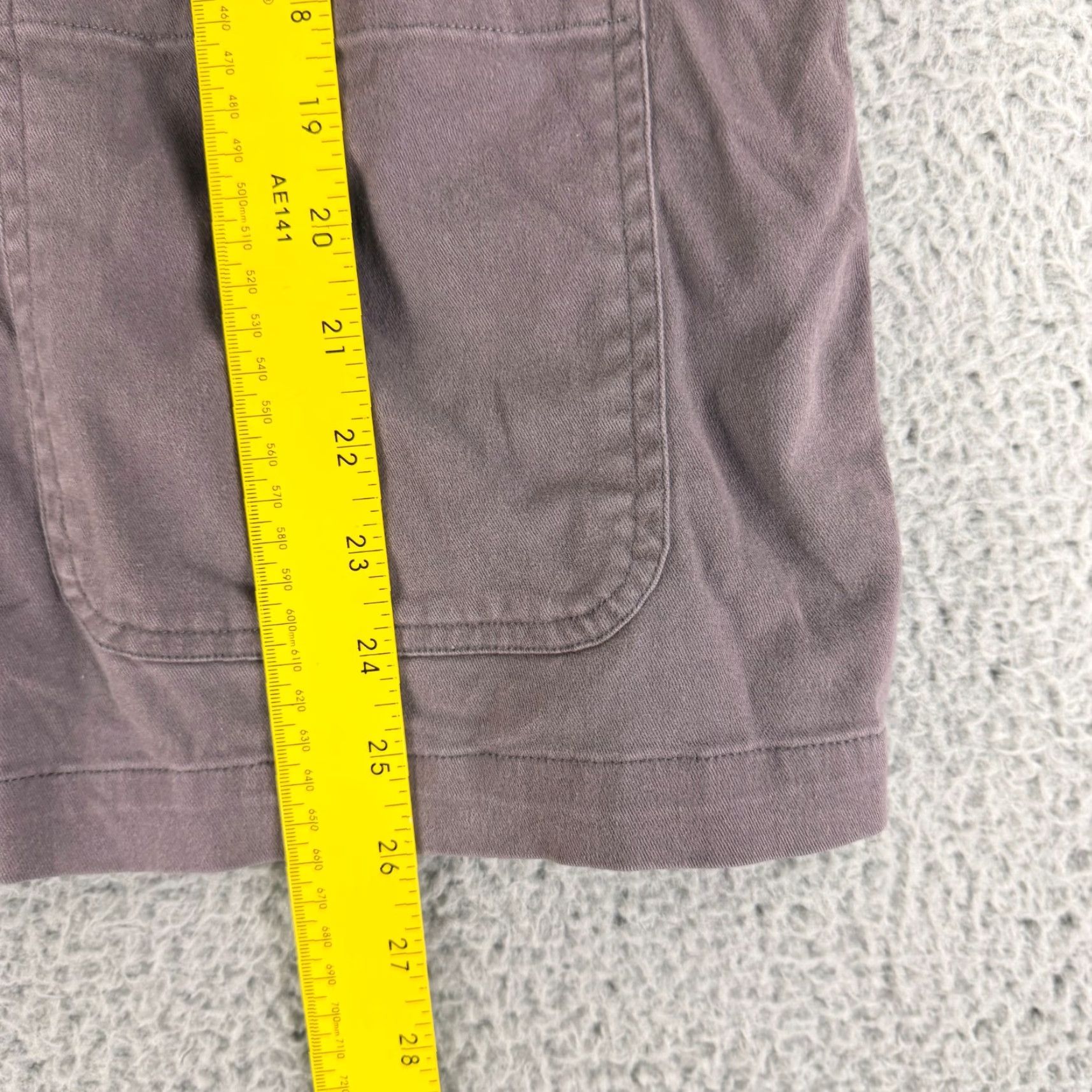 Vintage Bridge & Burn Boardman Work Jacket Womens Small Purple Button Front Long Sleeve Jacket Size S / US 4 / IT 40 - 6 Thumbnail