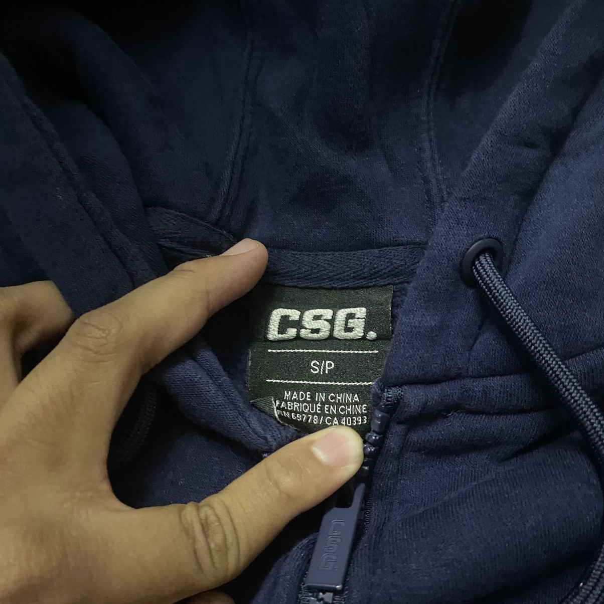 CSG CSG Plain Navy Blue Hoodie Size US S / EU 44-46 / 1 - 3 Thumbnail