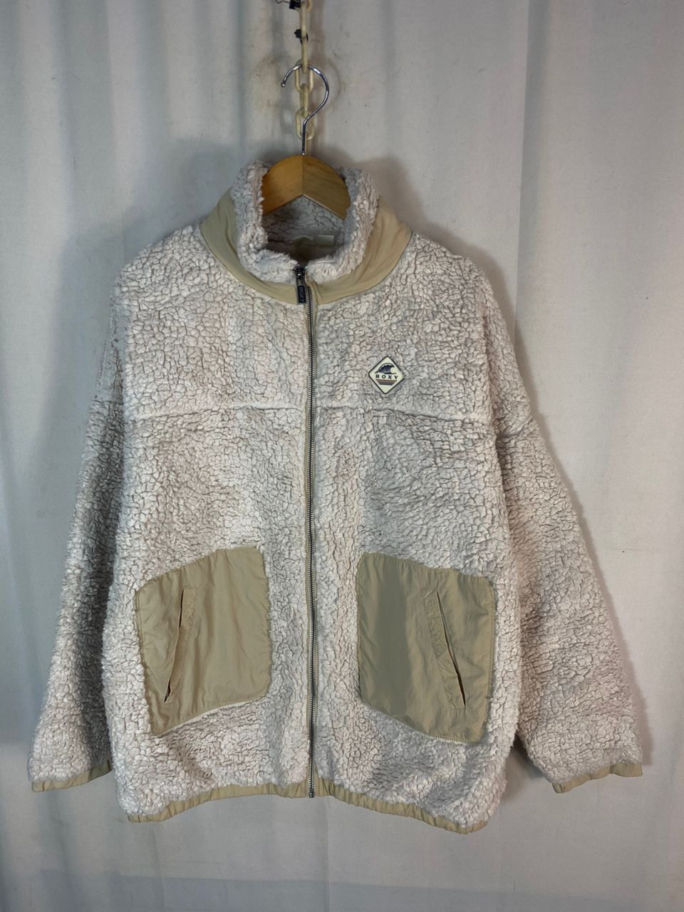 Other Unisex🔥roxy deep pile fleece zipper jacket Size US M / EU 48-50 / 2 - 2 Thumbnail