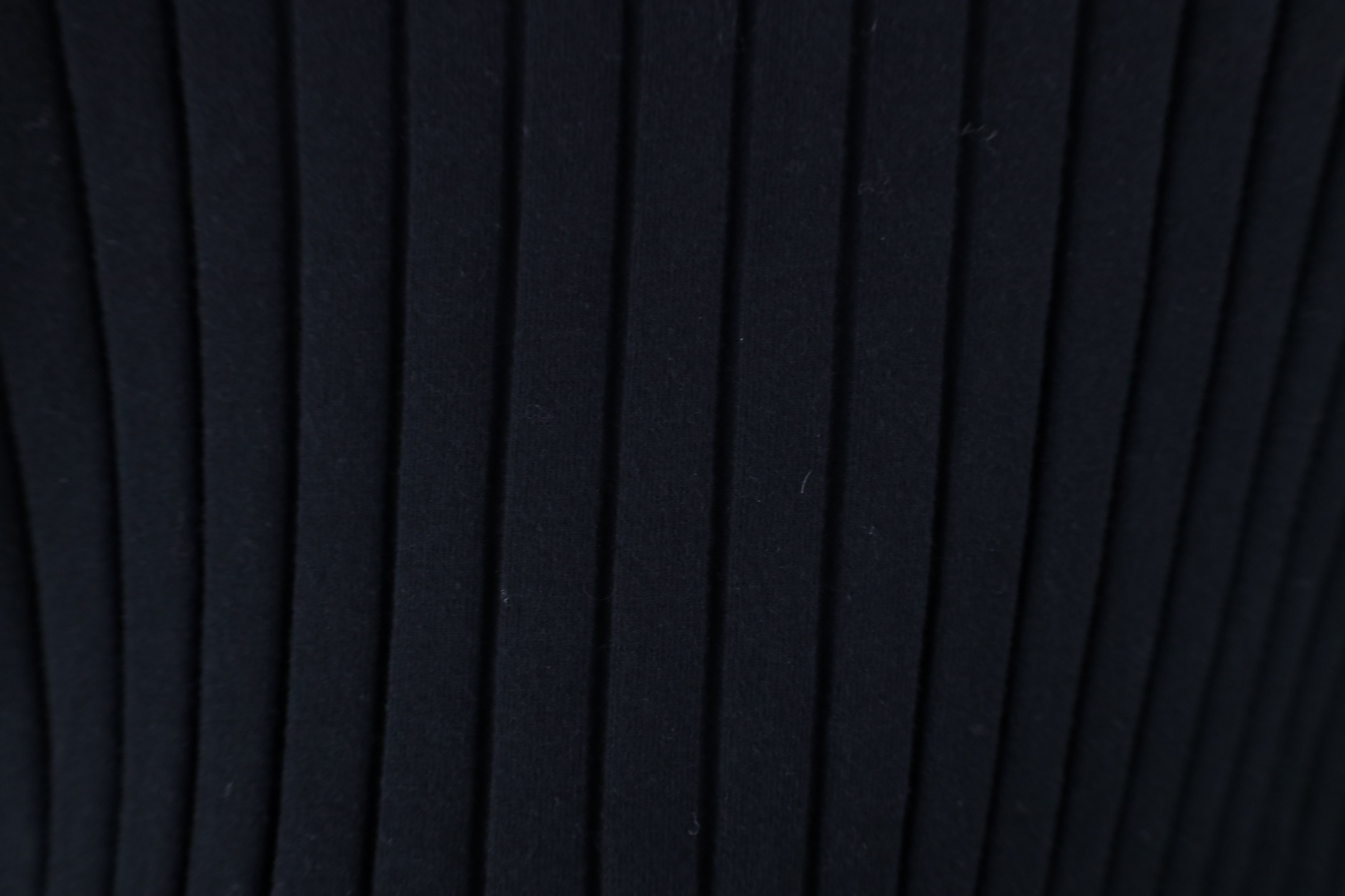 Madewell × Vintage Madewell Blank Ruffled Ribbed Knit Turtleneck T-Shirt Black Size M / US 6-8 / IT 42-44 - 4 Thumbnail