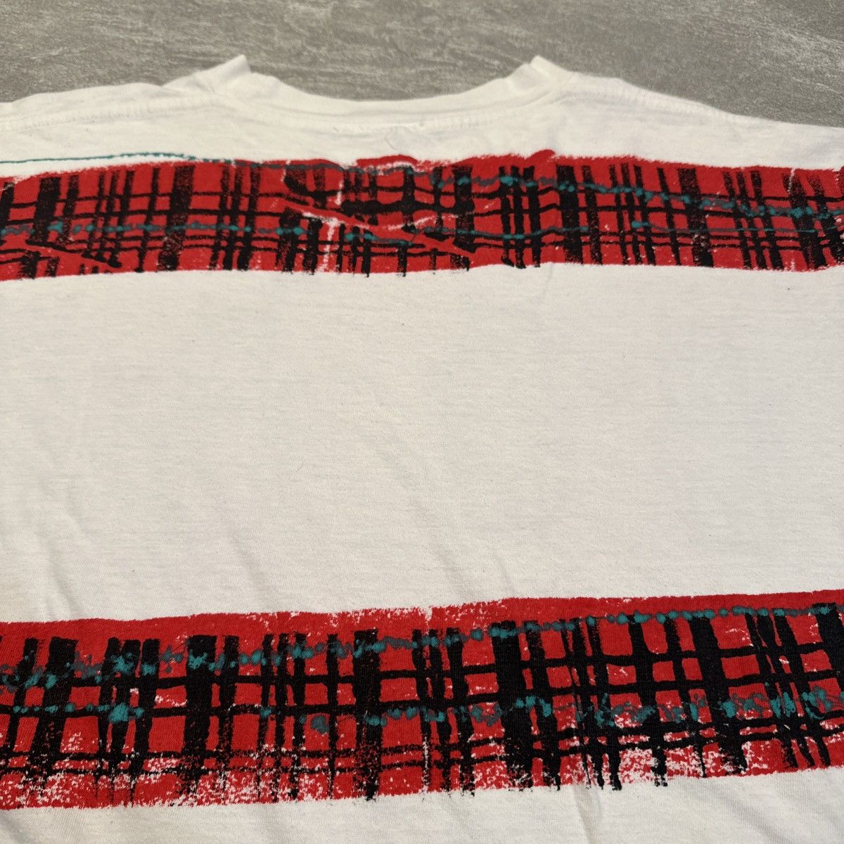 Vintage Vintage 80s Art Works Knit Schnauzer Dog Single Stitch Shirt Size US XL / EU 56 / 4 - 8 Thumbnail
