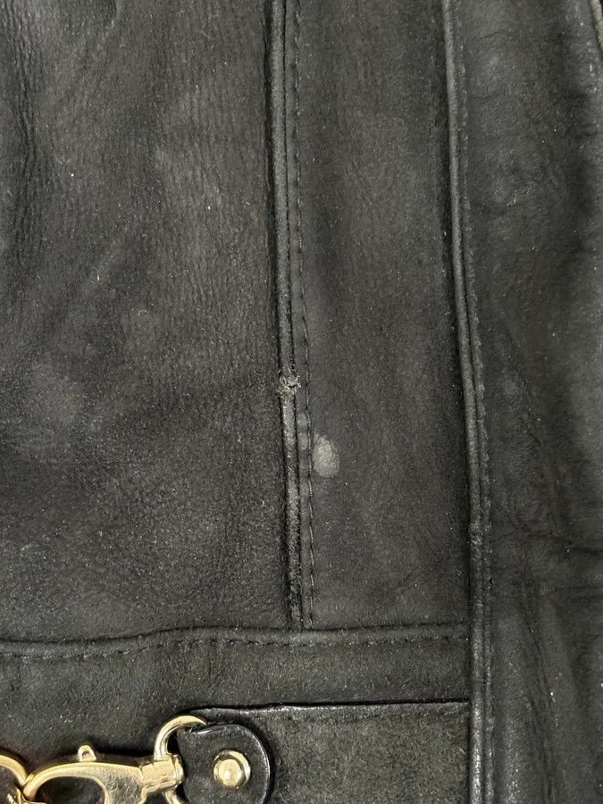 Gucci 2000s Gucci Black Fur Shearling Leather Premium Jacket Size US S / EU 44-46 / 1 - 12 Thumbnail