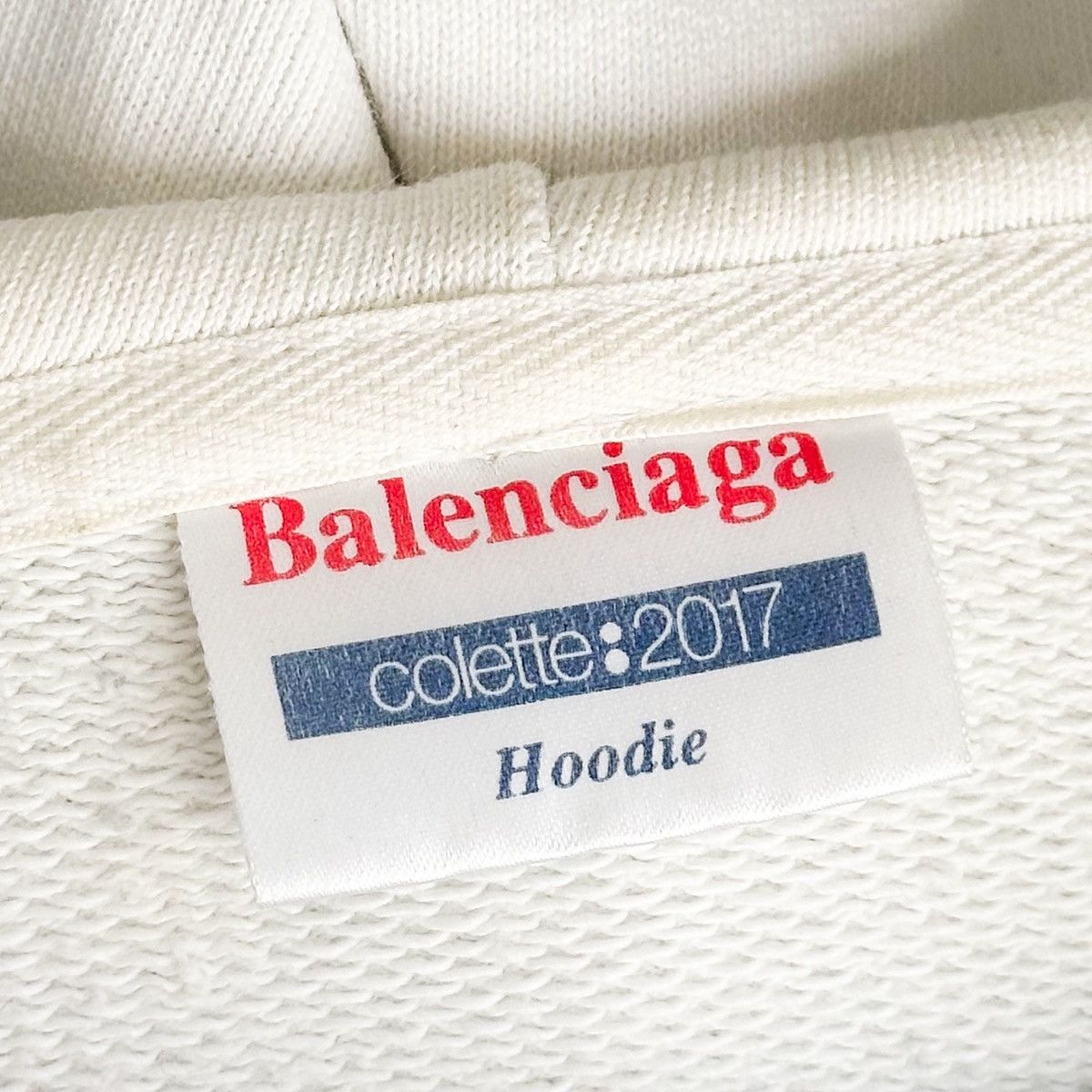 Balenciaga 1/1 2017 Balenciaga x Colette Paris Pop-Up Collage Hoodie Size US XL / EU 56 / 4 - 3 Thumbnail