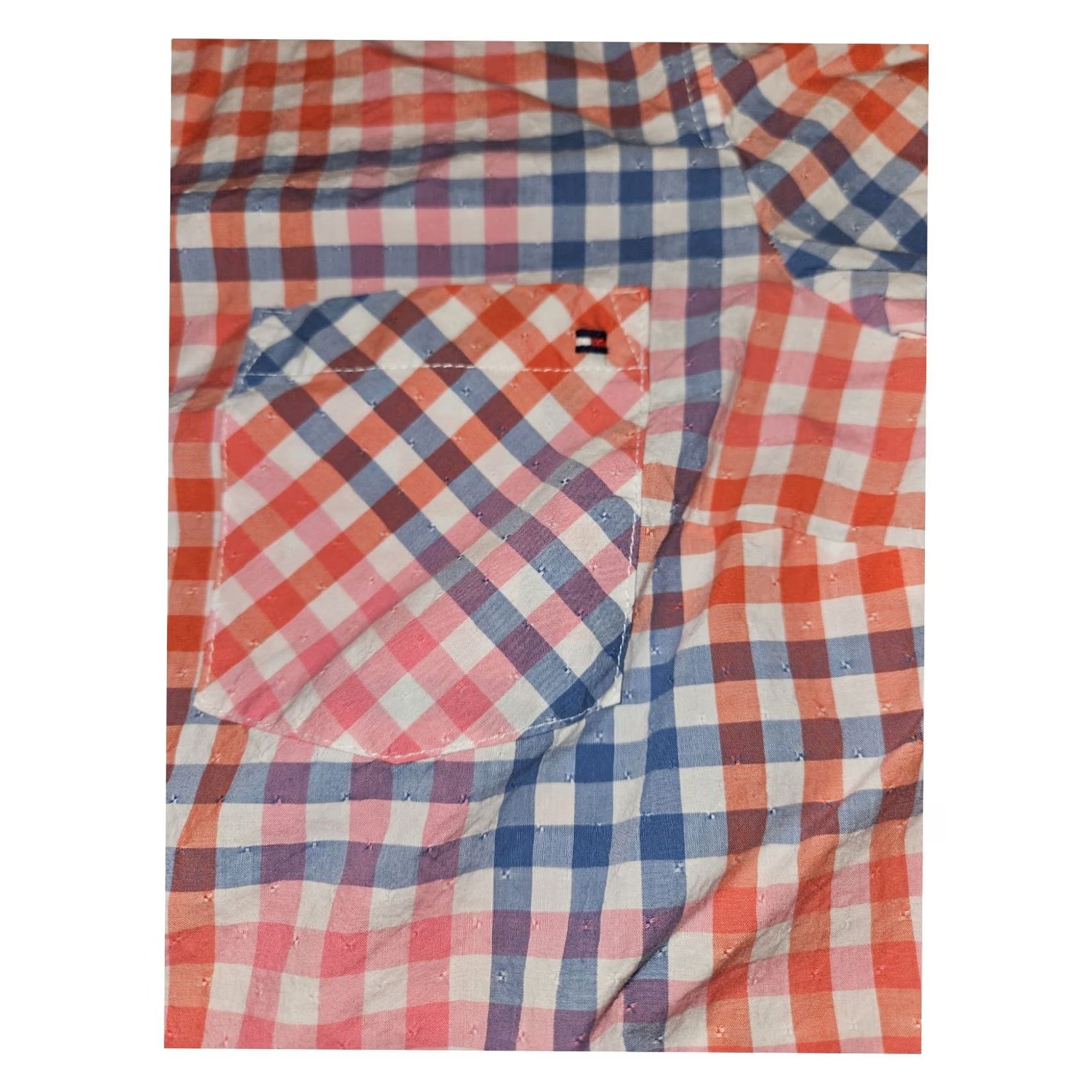 Tommy Hilfiger VINTAGE Tommy Hilfiger Button-Up Sleeve Women's M Long Sleeve Roll Tab Spring Size M / US 6-8 / IT 42-44 - 5 Thumbnail