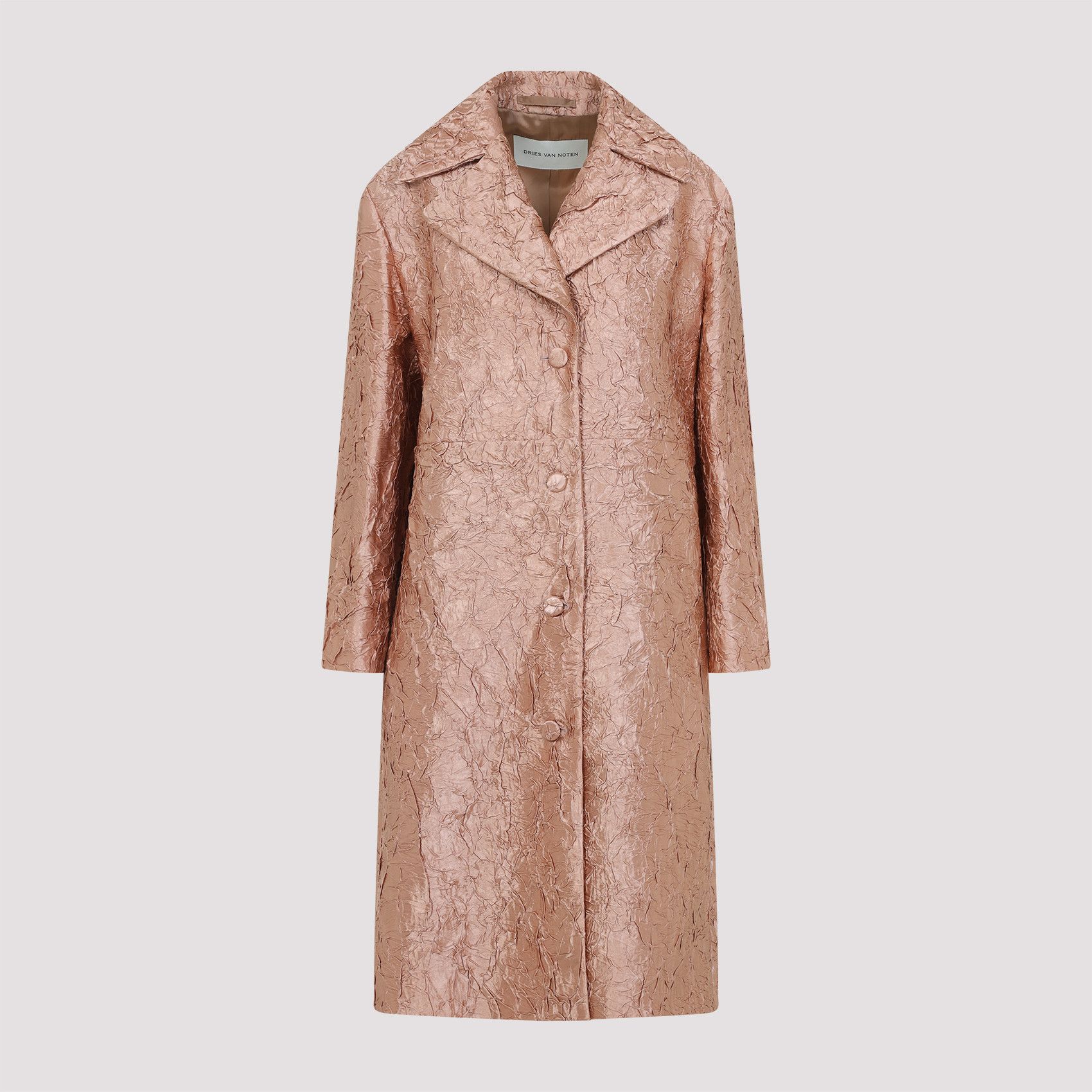 Dries Van Noten Dries Van Noten FW23 Hand Painted Foil Coat | Grailed