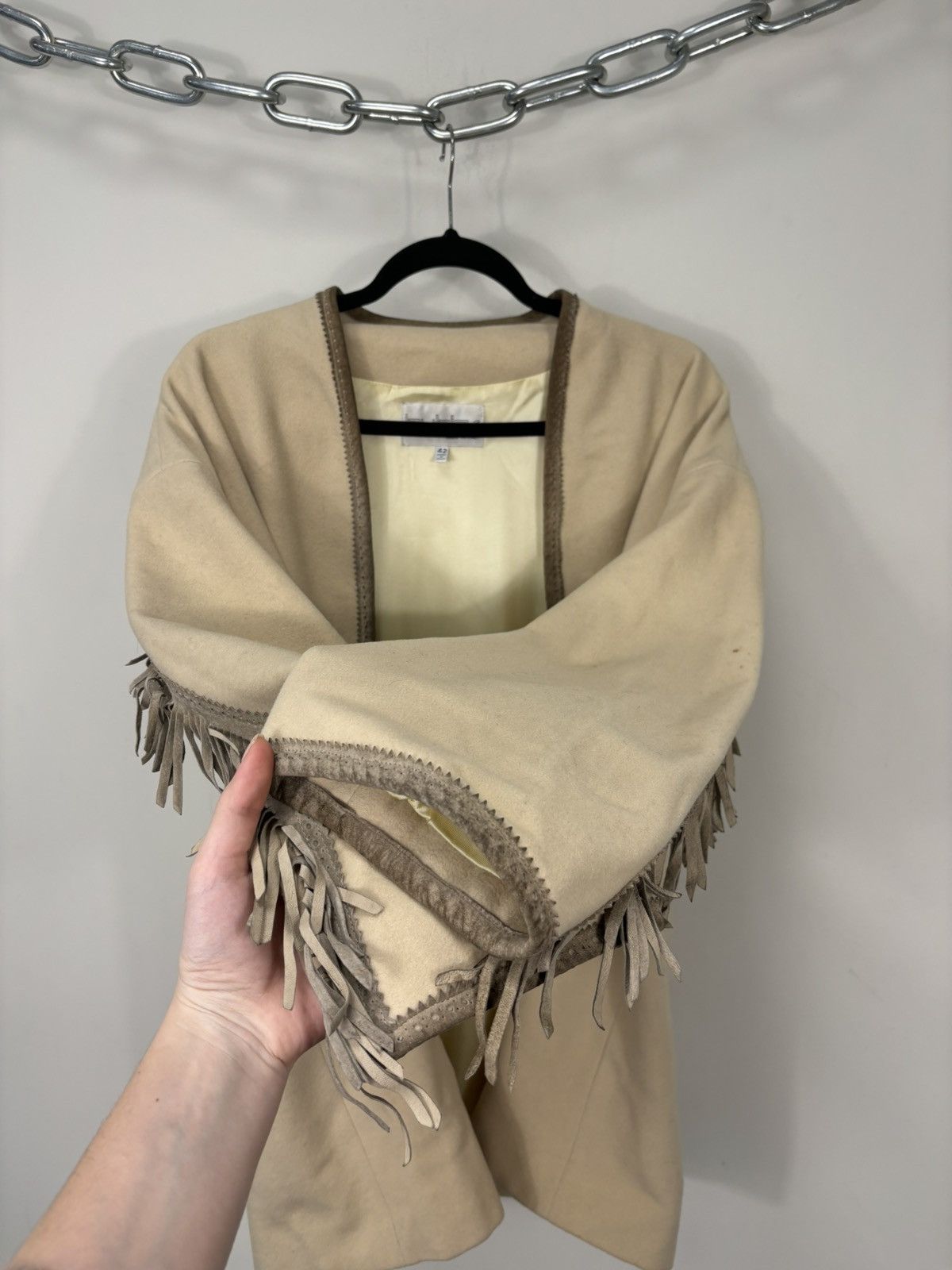 Byblos Byblos Italian Classic Women’s Luxury Wool Cashmere Jacket Size M / US 6-8 / IT 42-44 - 11 Thumbnail