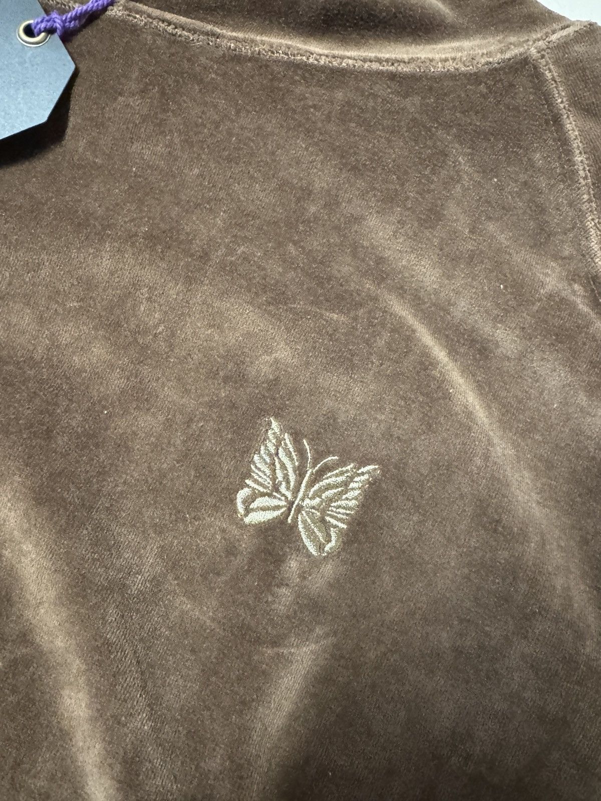 Needles Needles Velour Track Hoodie Size US XL / EU 56 / 4 - 2 Thumbnail