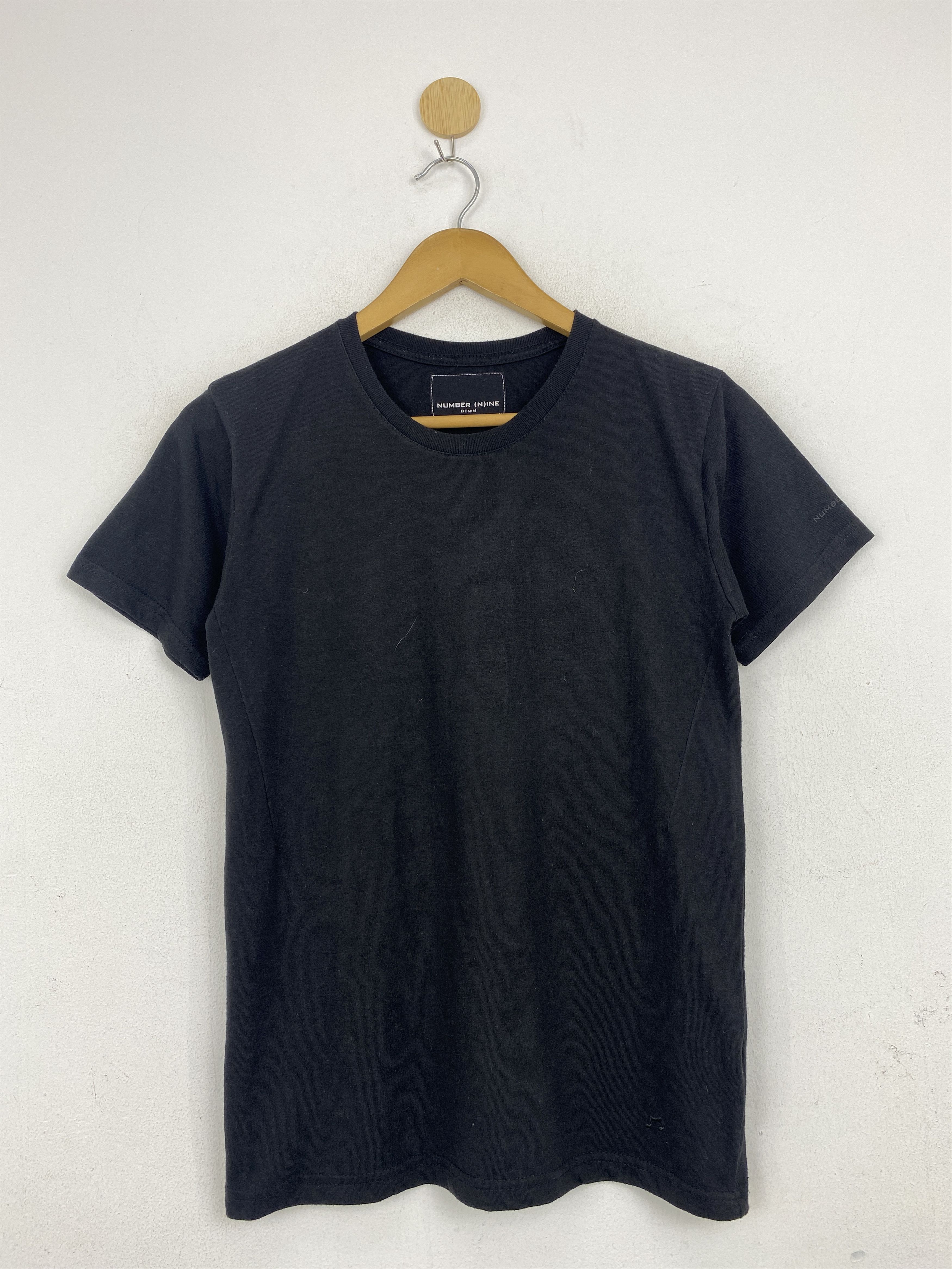 Japanese Brand × Number (N)ine Number (N)ine Crewneck Plain T Shirt Size US S / EU 44-46 / 1 - 2 Thumbnail