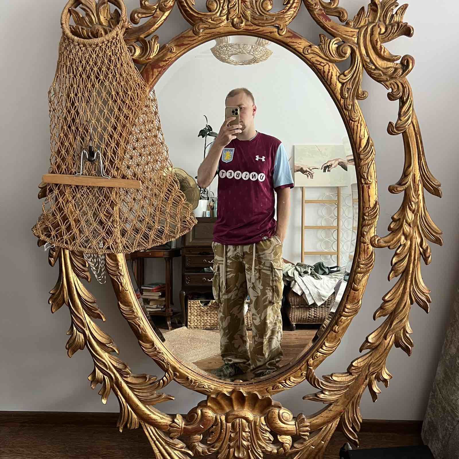 Under Armour Aston Villa Home Jersey Under Armour Shirt 2017/2018 Sz L Size US L / EU 52-54 / 3 - 3 Thumbnail