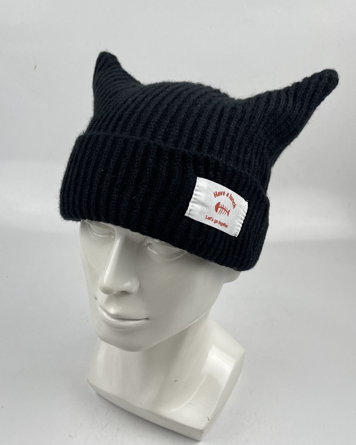 Japanese Brand devil horn beanie hat tc31 Size ONE SIZE - 1 Thumbnail